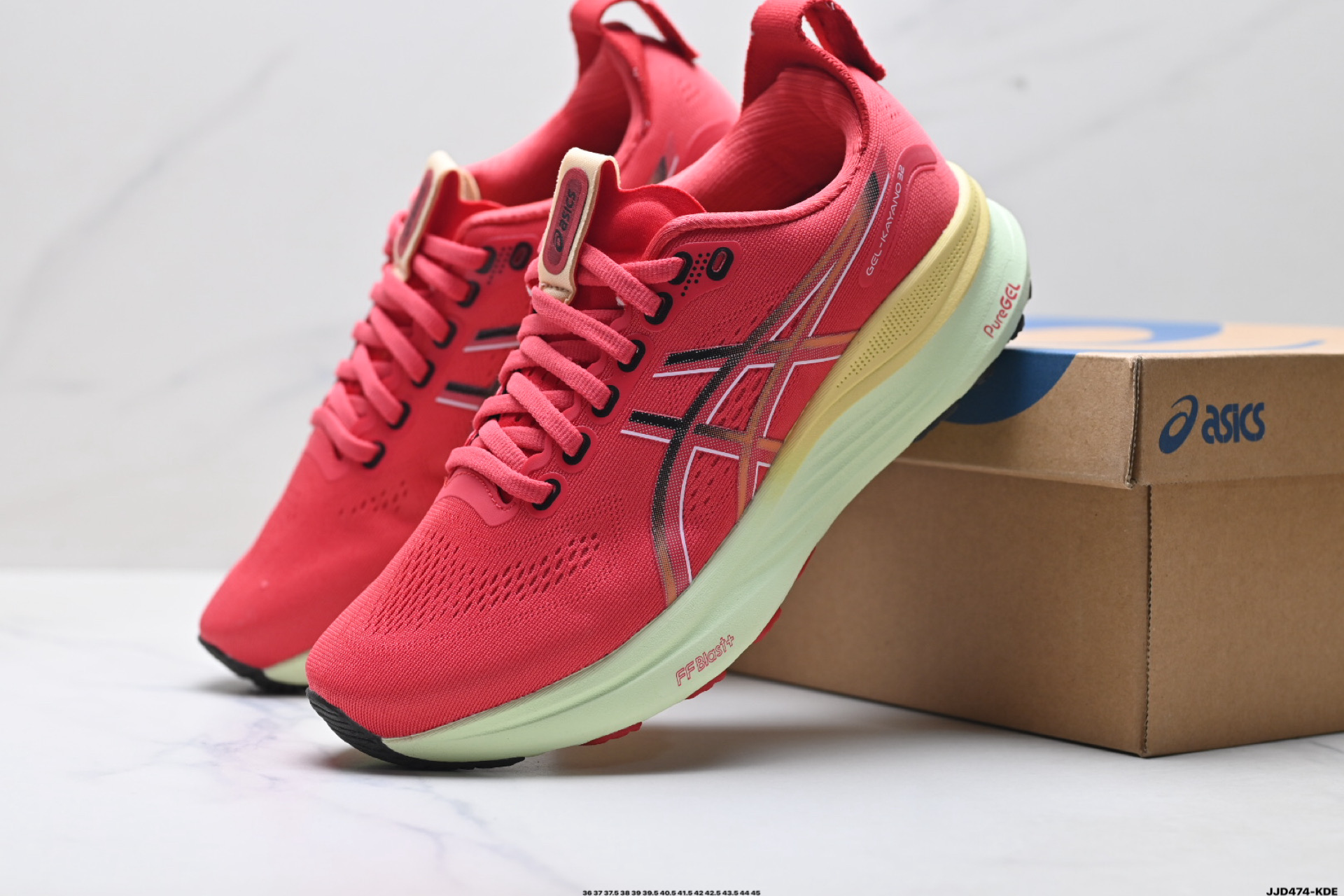 150 ASICS GEL-KAYANO 32 亚瑟士 PLATINUM低帮专业有氧超轻便运动跑步鞋 1012B729-015
