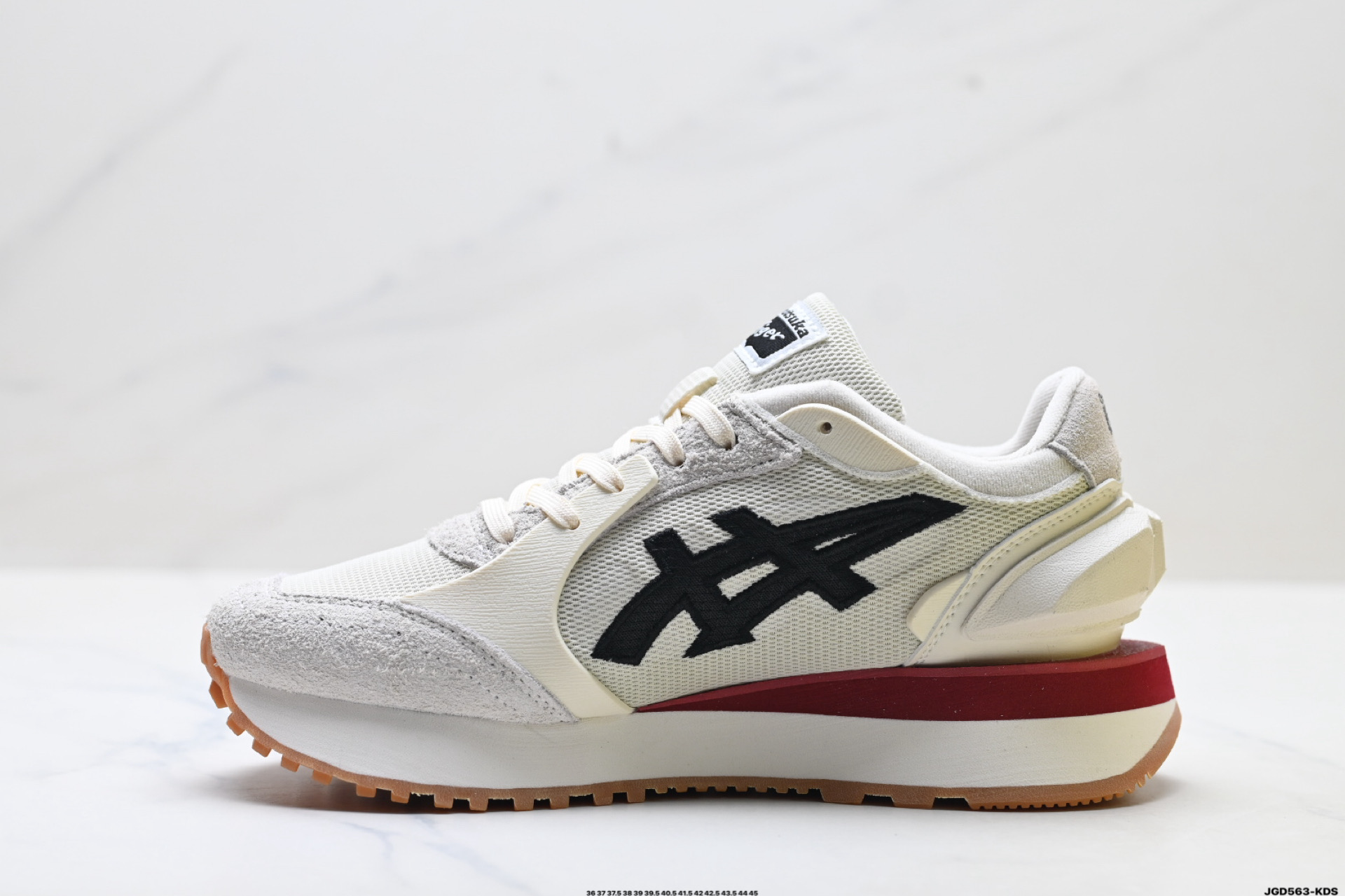 200 Onitsuka Tiger鬼塚虎 Moage Co 时尚厚底 低帮 休闲城市通勤 跑步鞋 1183B555-200
