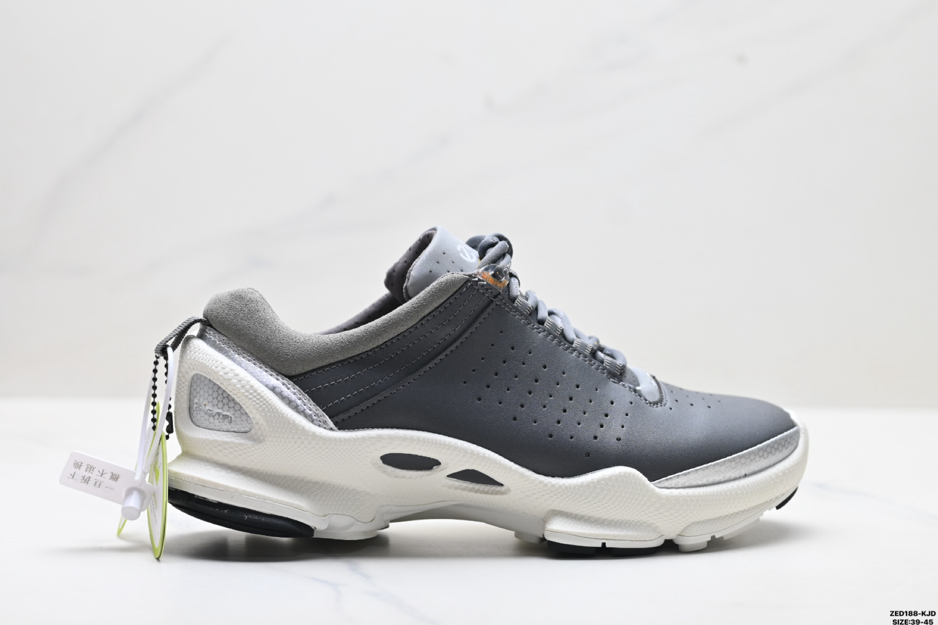 280 Ecco爱步 Biom C-Trail 健步C 舒适时尚 简约时尚 减震防滑 低帮休闲鞋 803324-510