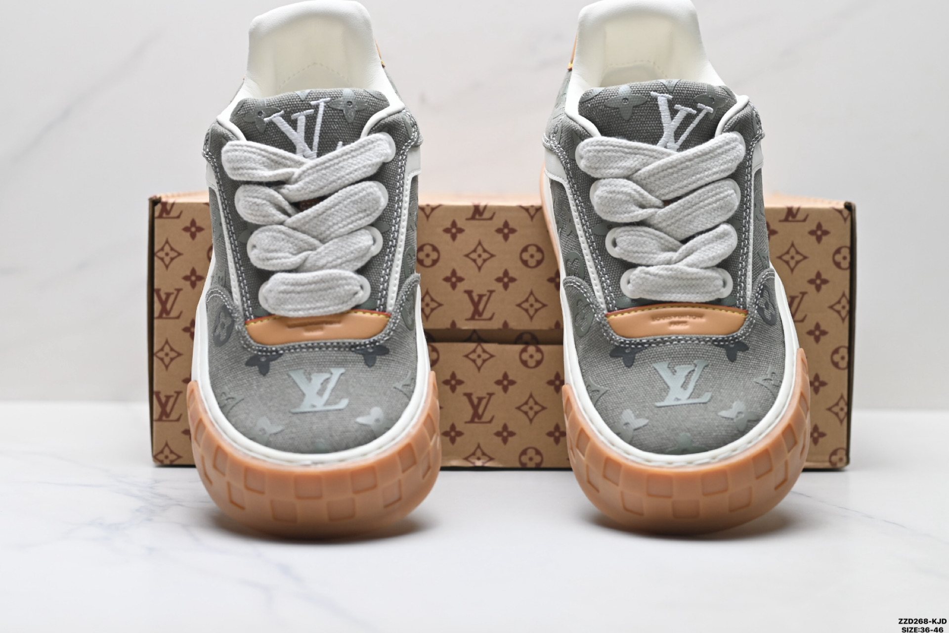 270 Louis Vuitton Tilted 绒面小牛皮 路易威登 休闲运动文化百搭板鞋