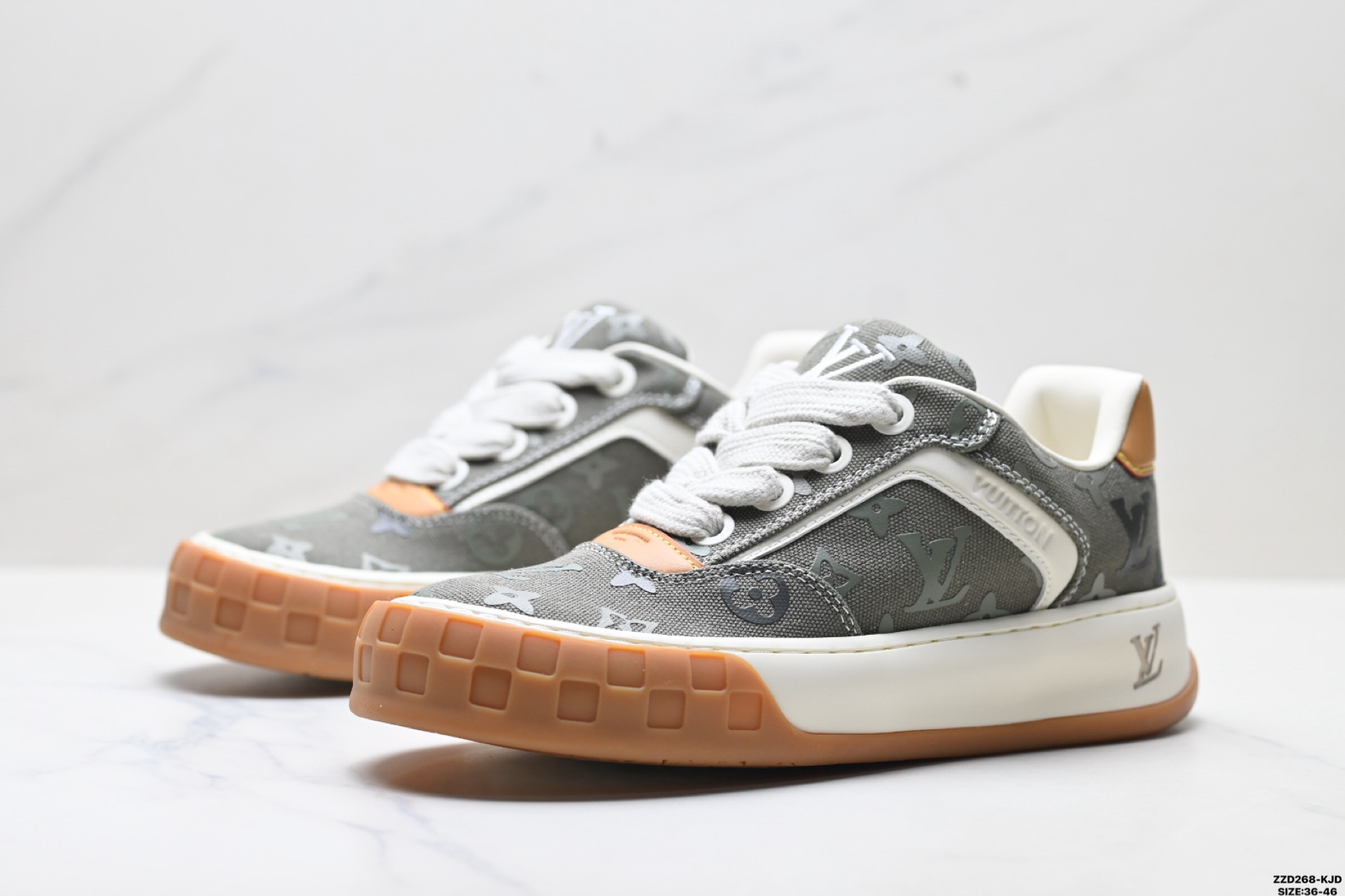 270 Louis Vuitton Tilted 绒面小牛皮 路易威登 休闲运动文化百搭板鞋