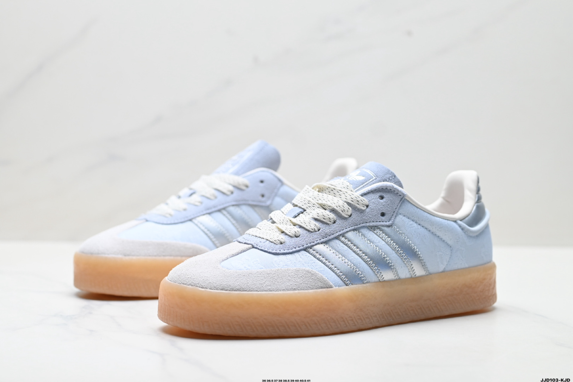150 Adidas Originals Sambae 厚底 桑巴舞系列阿迪达斯 三叶草 绅士德训足球风百搭低帮休闲运动板鞋 IH1967