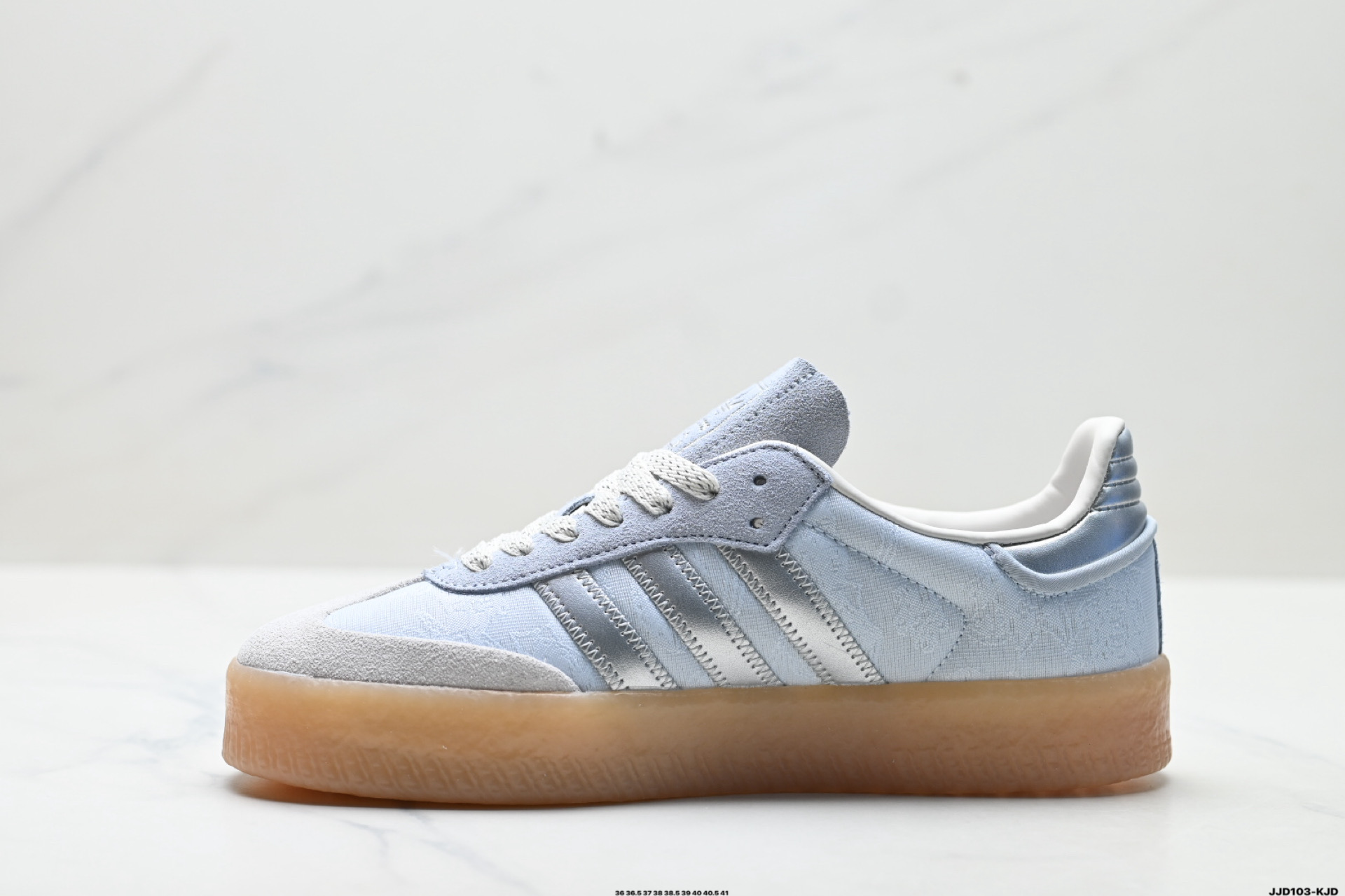 150 Adidas Originals Sambae 厚底 桑巴舞系列阿迪达斯 三叶草 绅士德训足球风百搭低帮休闲运动板鞋 IH1967