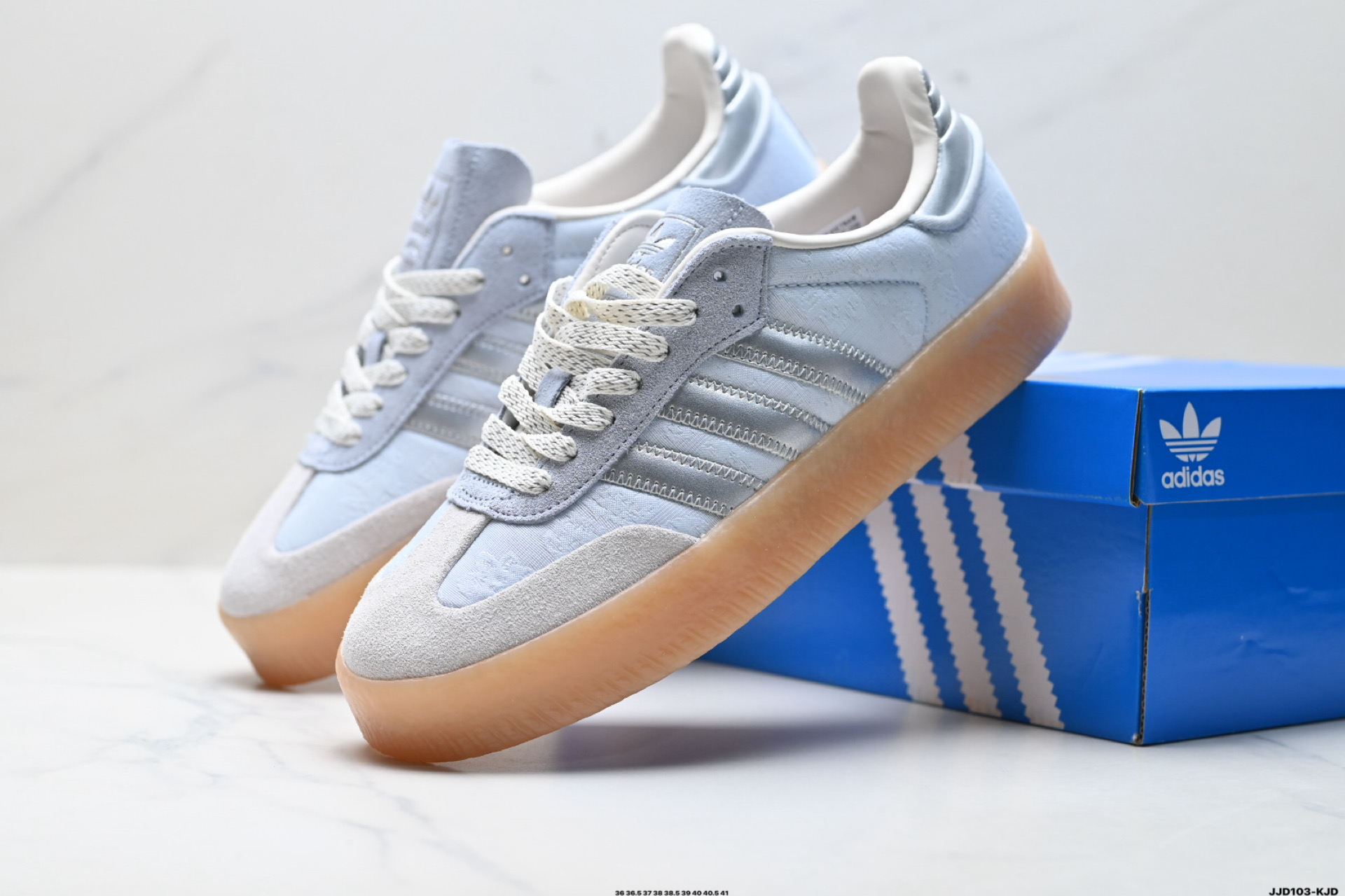 150 Adidas Originals Sambae 厚底 桑巴舞系列阿迪达斯 三叶草 绅士德训足球风百搭低帮休闲运动板鞋 IH1967