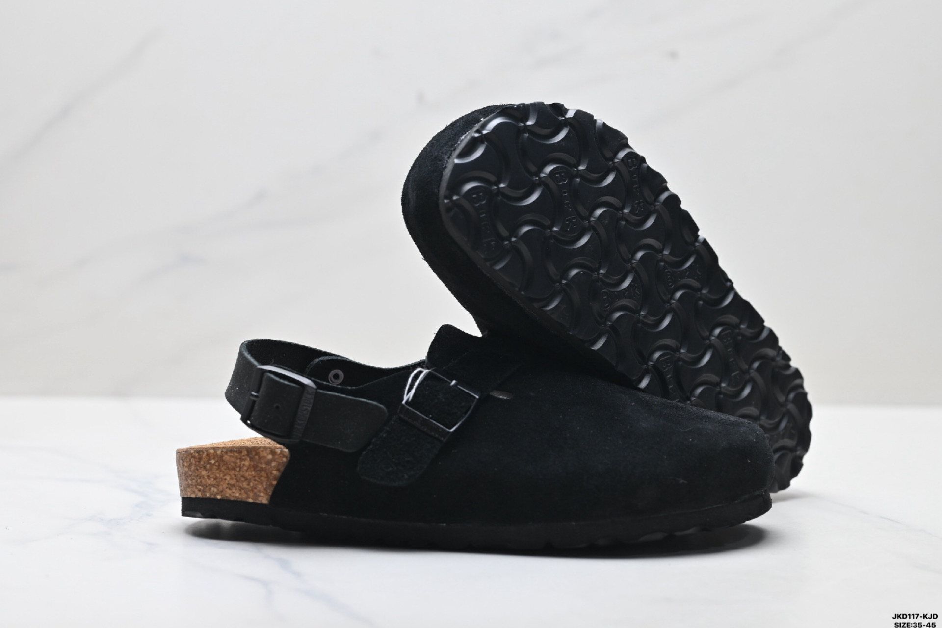 180 Birkenstock Boston Shearling 简约时尚 舒适百搭 耐磨防滑 半包勃肯休闲鞋 1028825