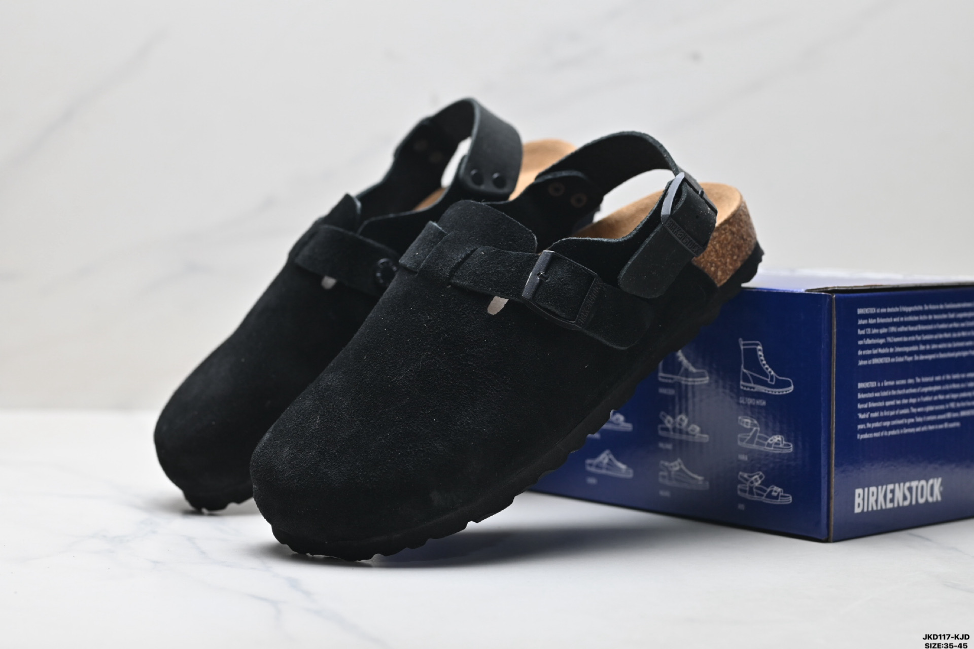 180 Birkenstock Boston Shearling 简约时尚 舒适百搭 耐磨防滑 半包勃肯休闲鞋 1028825