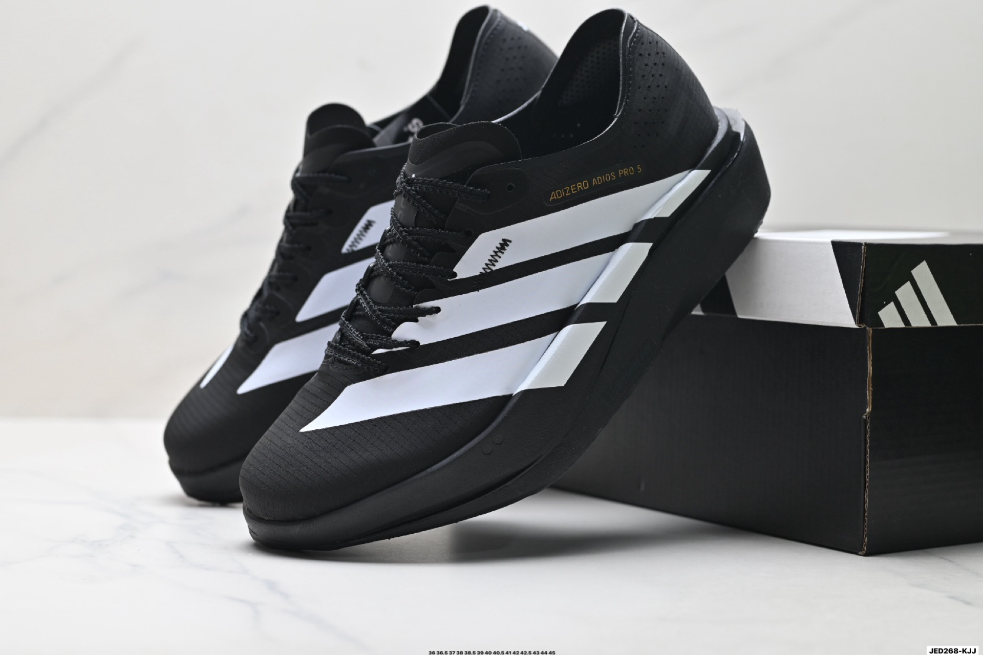 170 Adidas Adizero Adios 5 阿迪达斯 马拉松飞线贾卡轻质透气休闲运动跑步鞋 K18297