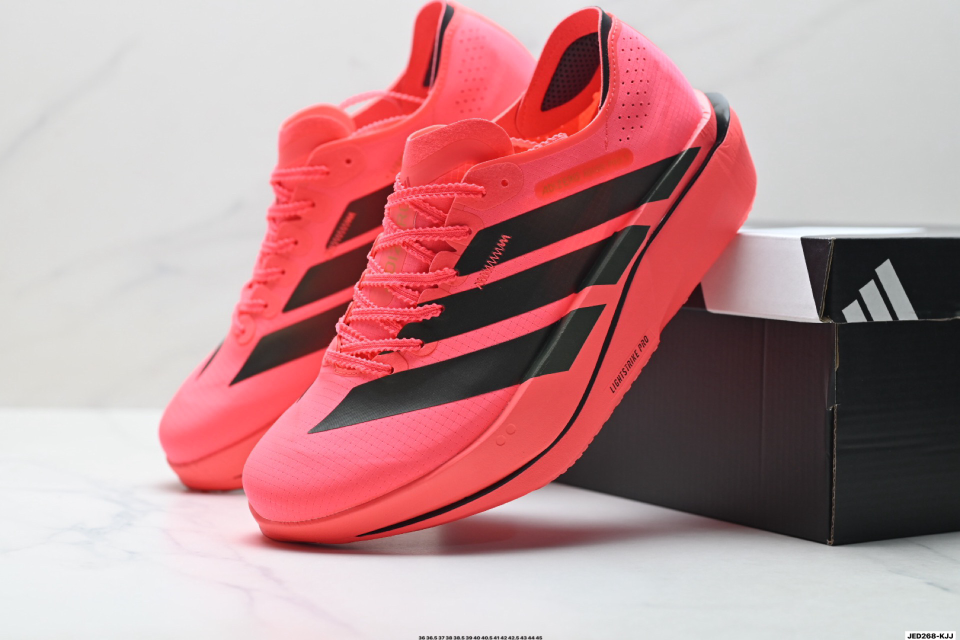 170 Adidas Adizero Adios 5 阿迪达斯 马拉松飞线贾卡轻质透气休闲运动跑步鞋 K18297