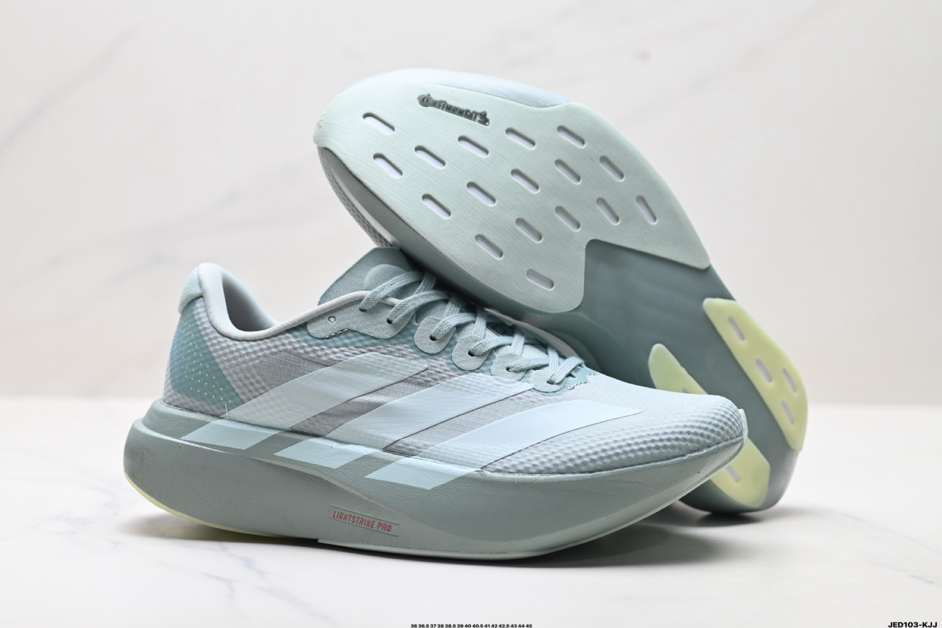 170 Adidas Adizero Evo SL 阿迪达斯 舒适百搭防滑耐磨 低帮 休闲跑步鞋 JQ4444