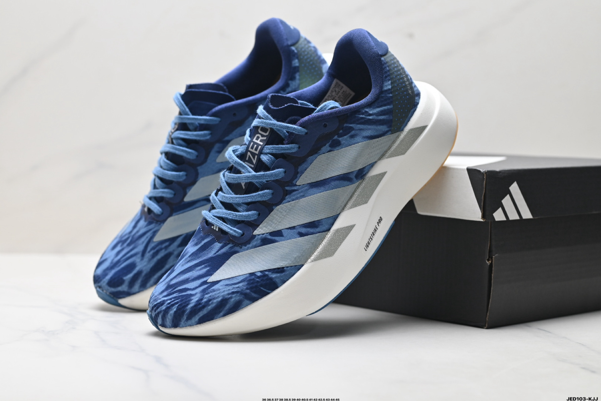170 Adidas Adizero Evo SL 阿迪达斯 舒适百搭防滑耐磨 低帮 休闲跑步鞋 JQ4444