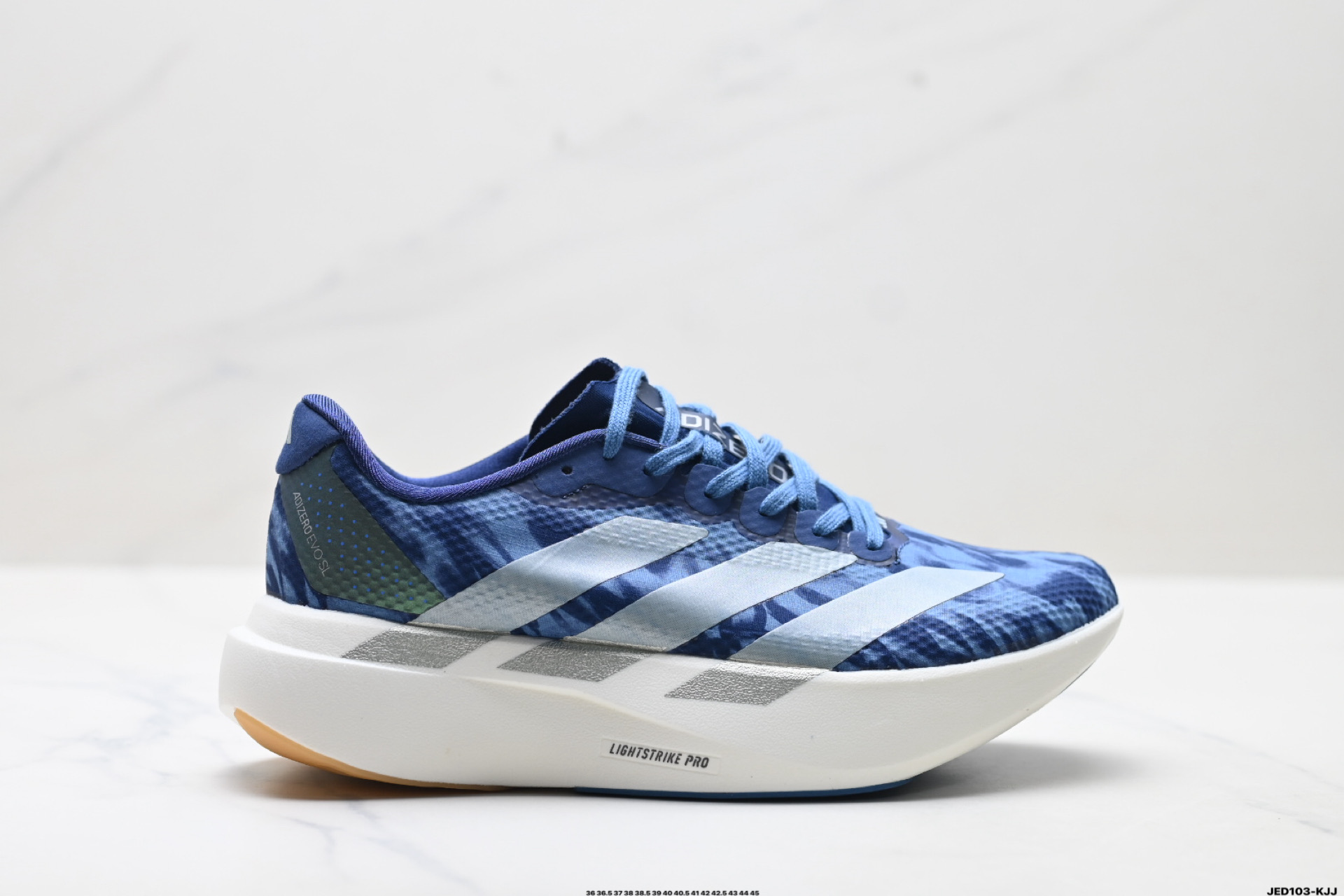 170 Adidas Adizero Evo SL 阿迪达斯 舒适百搭防滑耐磨 低帮 休闲跑步鞋 JQ4444