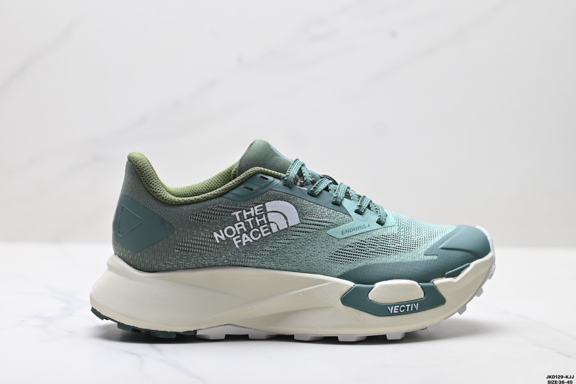 180 北面THE NORTH FACE VECTIV ENDURIS 4 柔软舒适防滑耐磨 低帮 越野跑步鞋 NFOA8DA