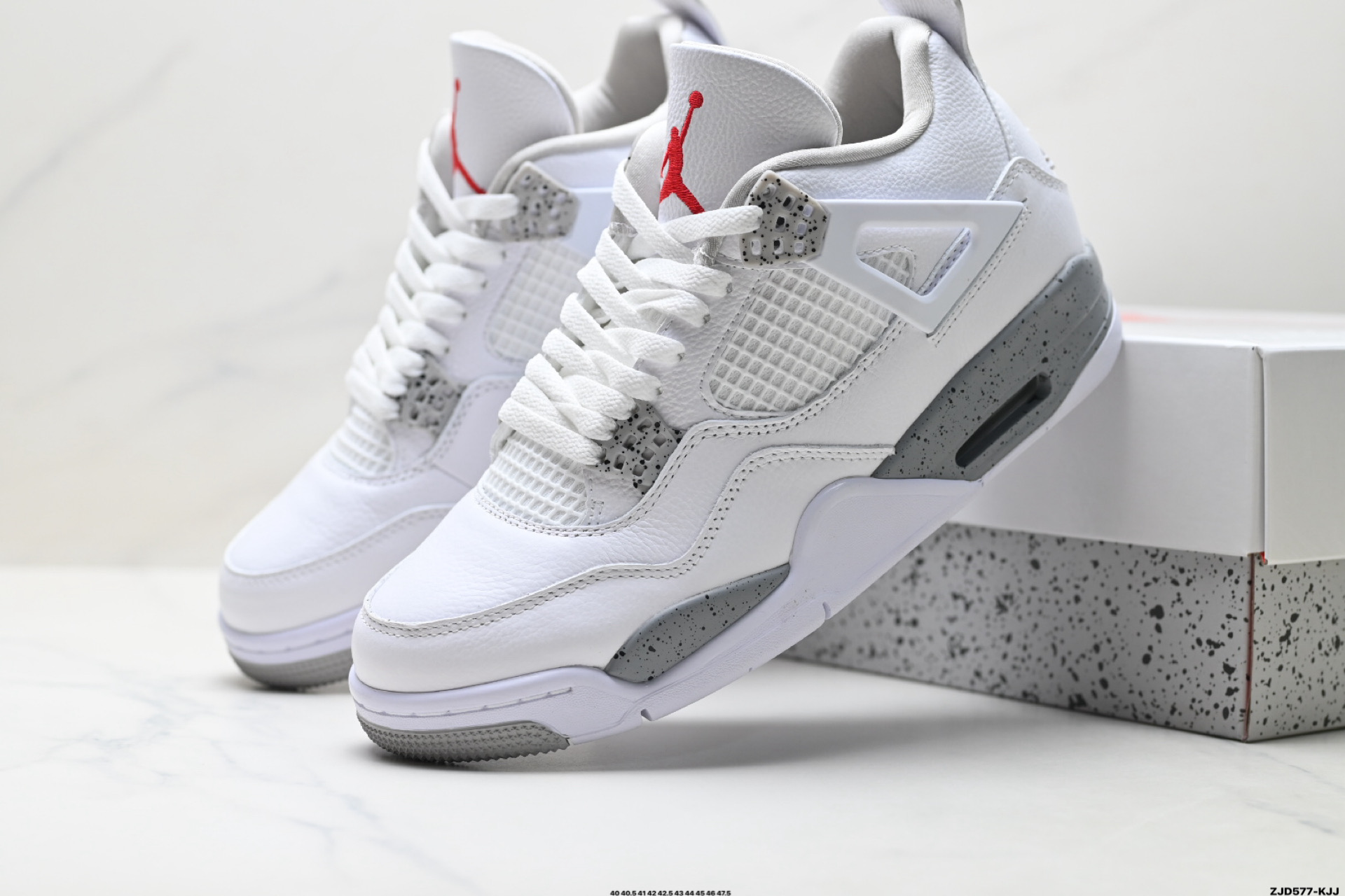 Nike Air Jordan 4 Retro 耐克迈克尔·乔丹AJ4代中帮复古休闲运动文化篮球鞋 CT8527-100