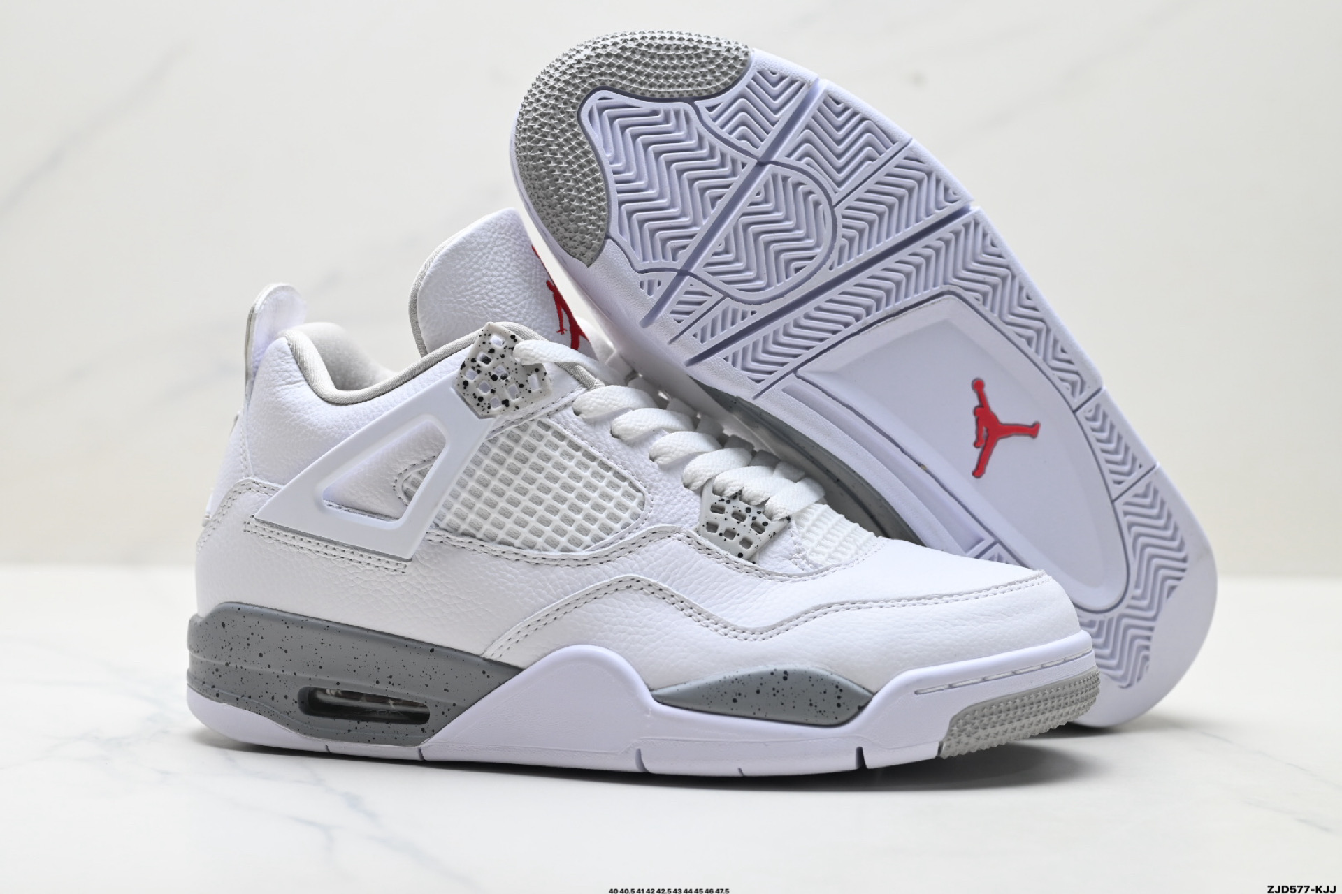 Nike Air Jordan 4 Retro 耐克迈克尔·乔丹AJ4代中帮复古休闲运动文化篮球鞋 CT8527-100