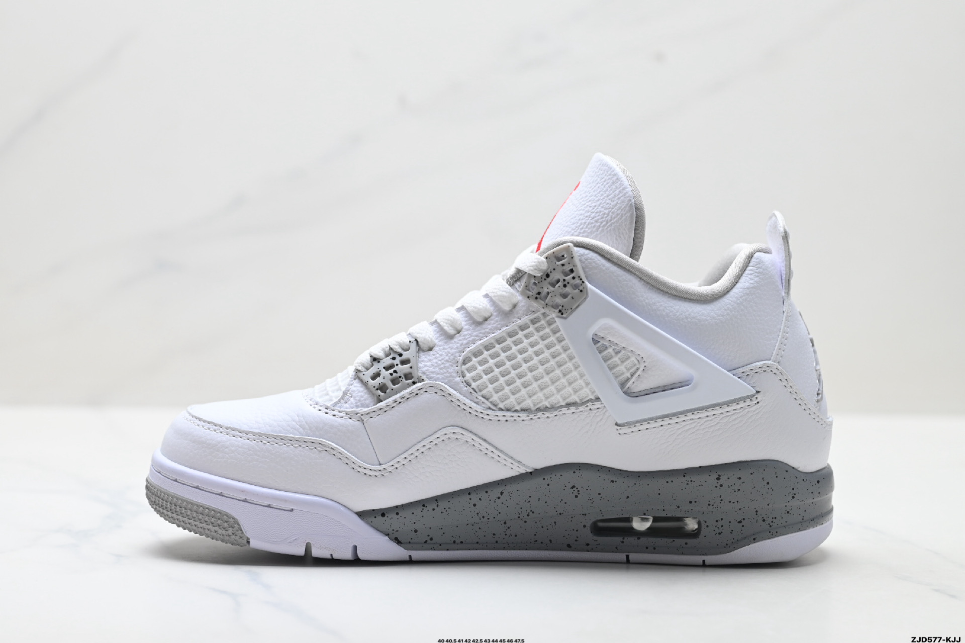 Nike Air Jordan 4 Retro 耐克迈克尔·乔丹AJ4代中帮复古休闲运动文化篮球鞋 CT8527-100
