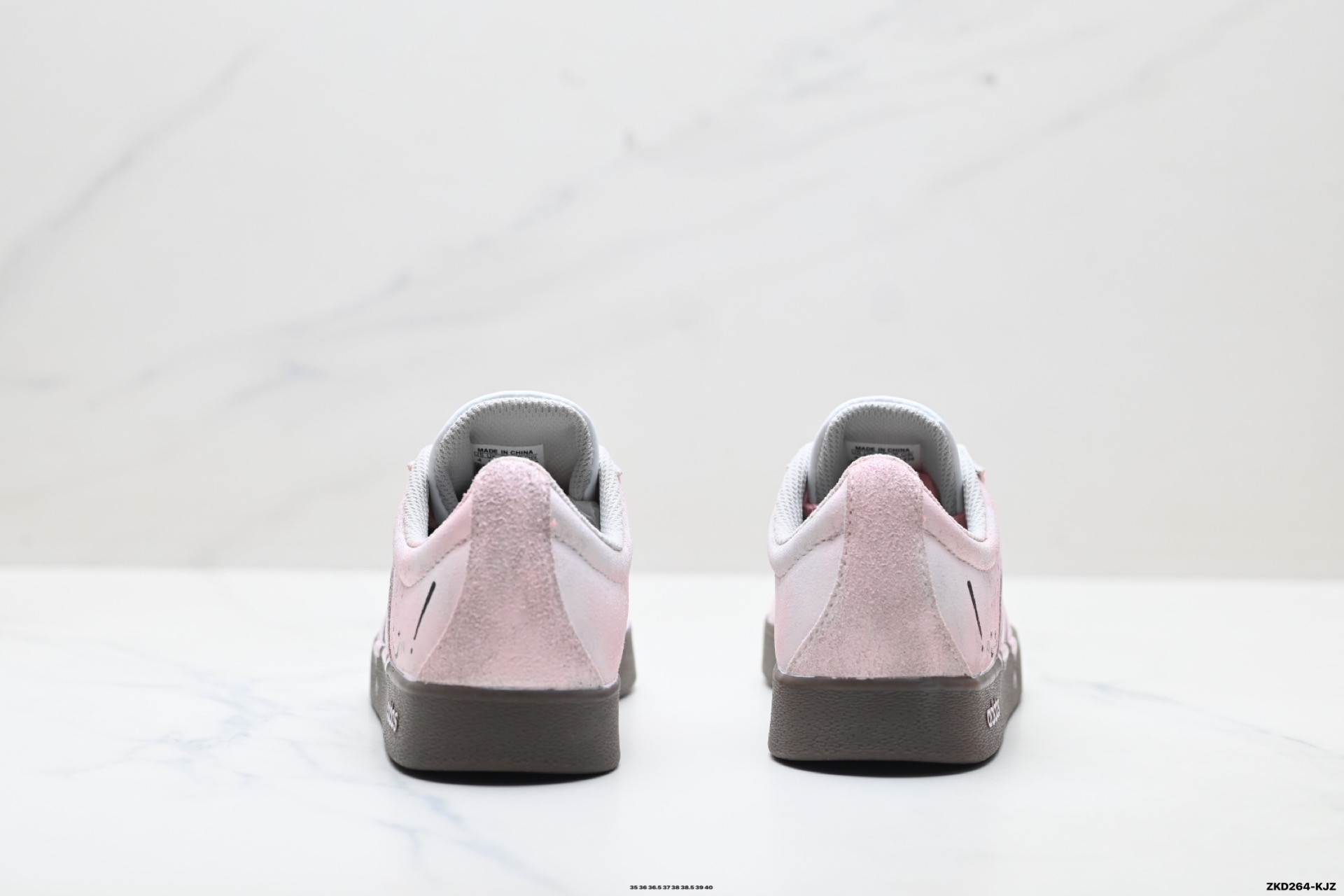 290 Adidas Vl Court Classic ‘DIY’定制 阿迪达斯 运动休闲 低帮德训T头鞋 HQ1802