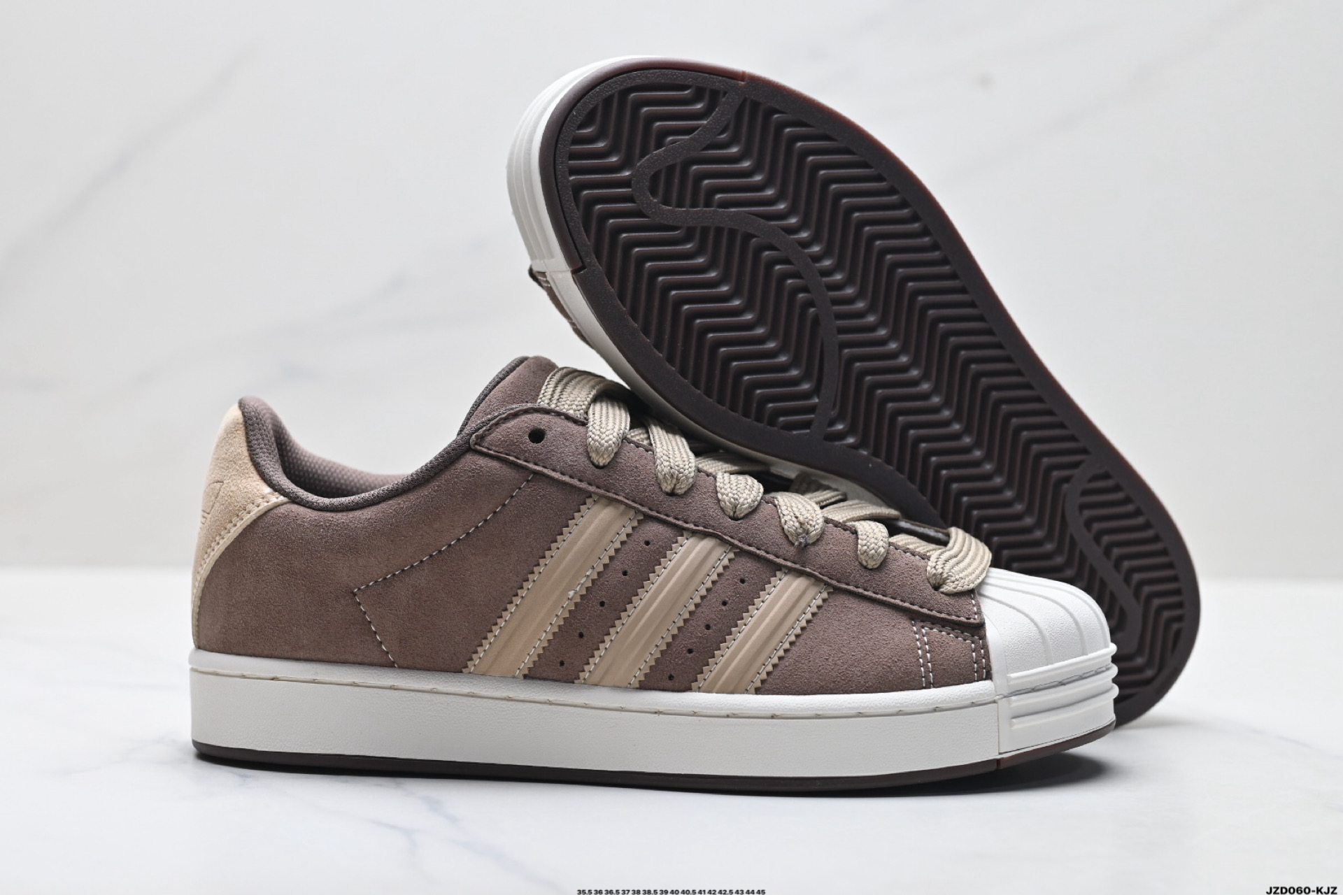 160 Adidas Originals Superstar贝壳头系列 阿迪达斯 低帮经典百搭休闲运动板鞋 KI3565