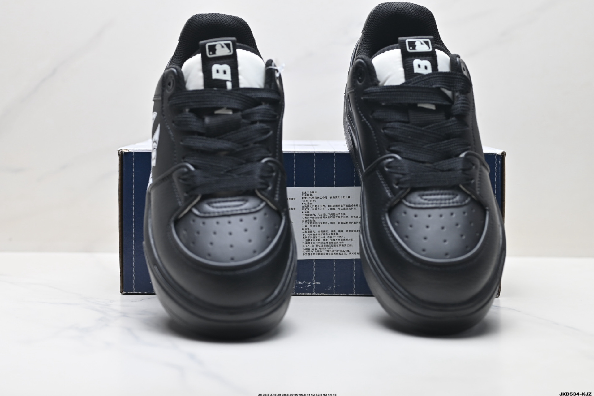 180 MLB CHUNKY LINER DENIM 潮流百搭 厚底增高休闲鞋 防滑耐磨 低帮 老爹鞋 3ASXM046N