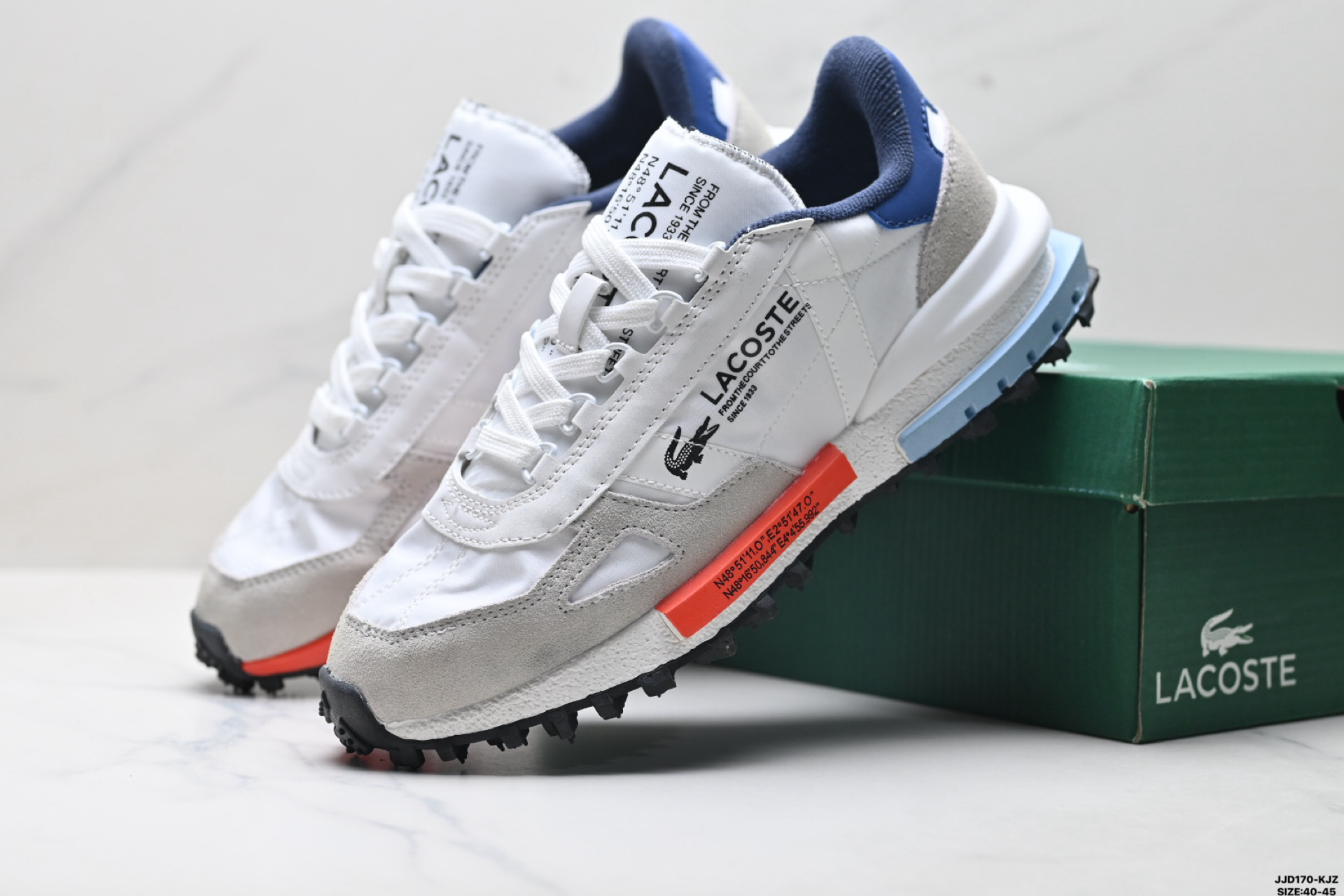 150 LACOSTE法国鳄鱼 Elite Active 时尚百搭 低帮 生活休闲鞋