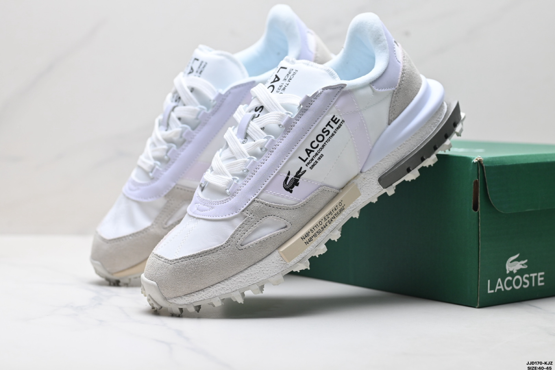 150 LACOSTE法国鳄鱼 Elite Active 时尚百搭 低帮 生活休闲鞋