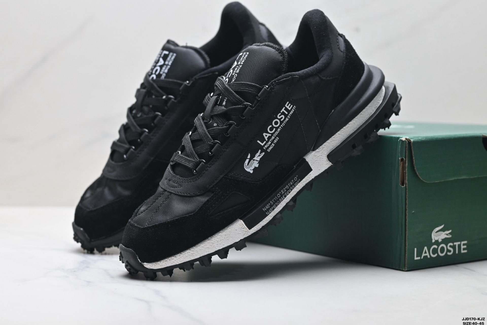 150 LACOSTE法国鳄鱼 Elite Active 时尚百搭 低帮 生活休闲鞋