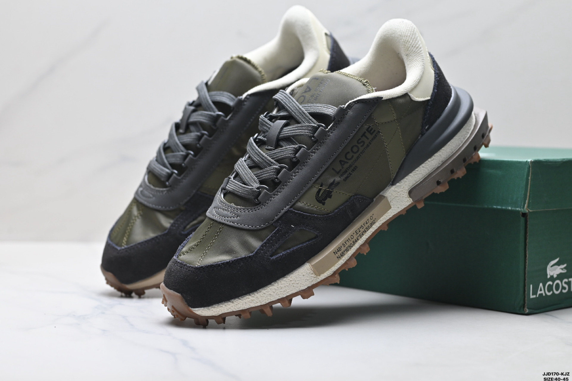 150 LACOSTE法国鳄鱼 Elite Active 时尚百搭 低帮 生活休闲鞋