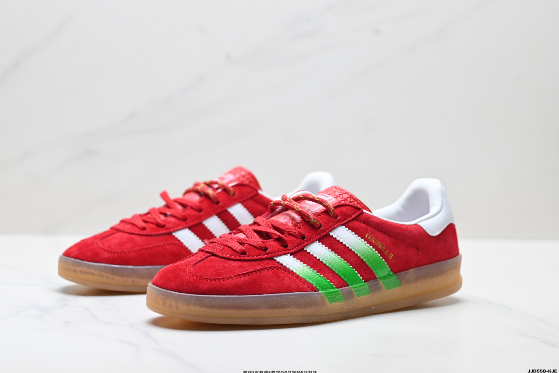 150 Adidas Originals Gazelle Indoor 阿迪达斯 三叶草休闲防滑耐磨低帮板鞋 lE1051
