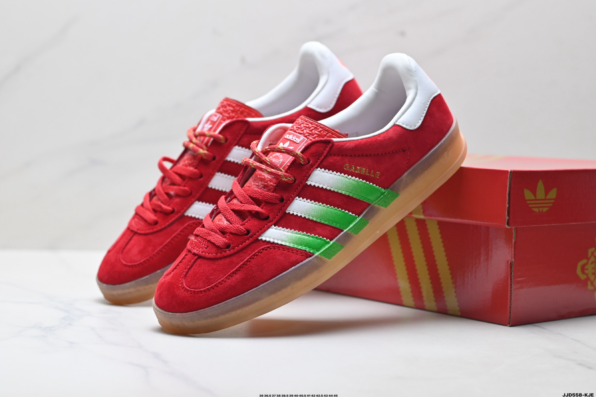 150 Adidas Originals Gazelle Indoor 阿迪达斯 三叶草休闲防滑耐磨低帮板鞋 lE1051