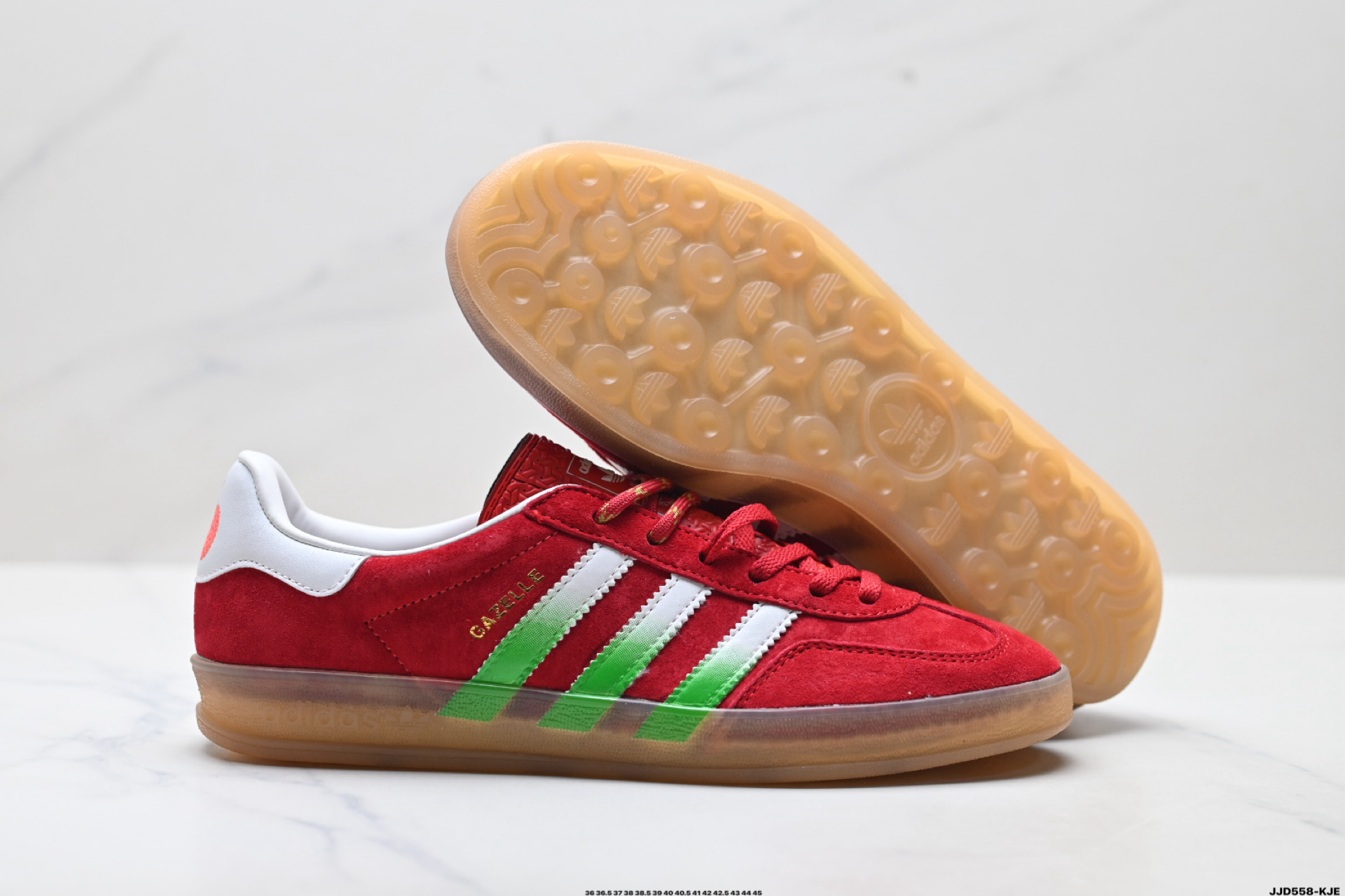 150 Adidas Originals Gazelle Indoor 阿迪达斯 三叶草休闲防滑耐磨低帮板鞋 lE1051