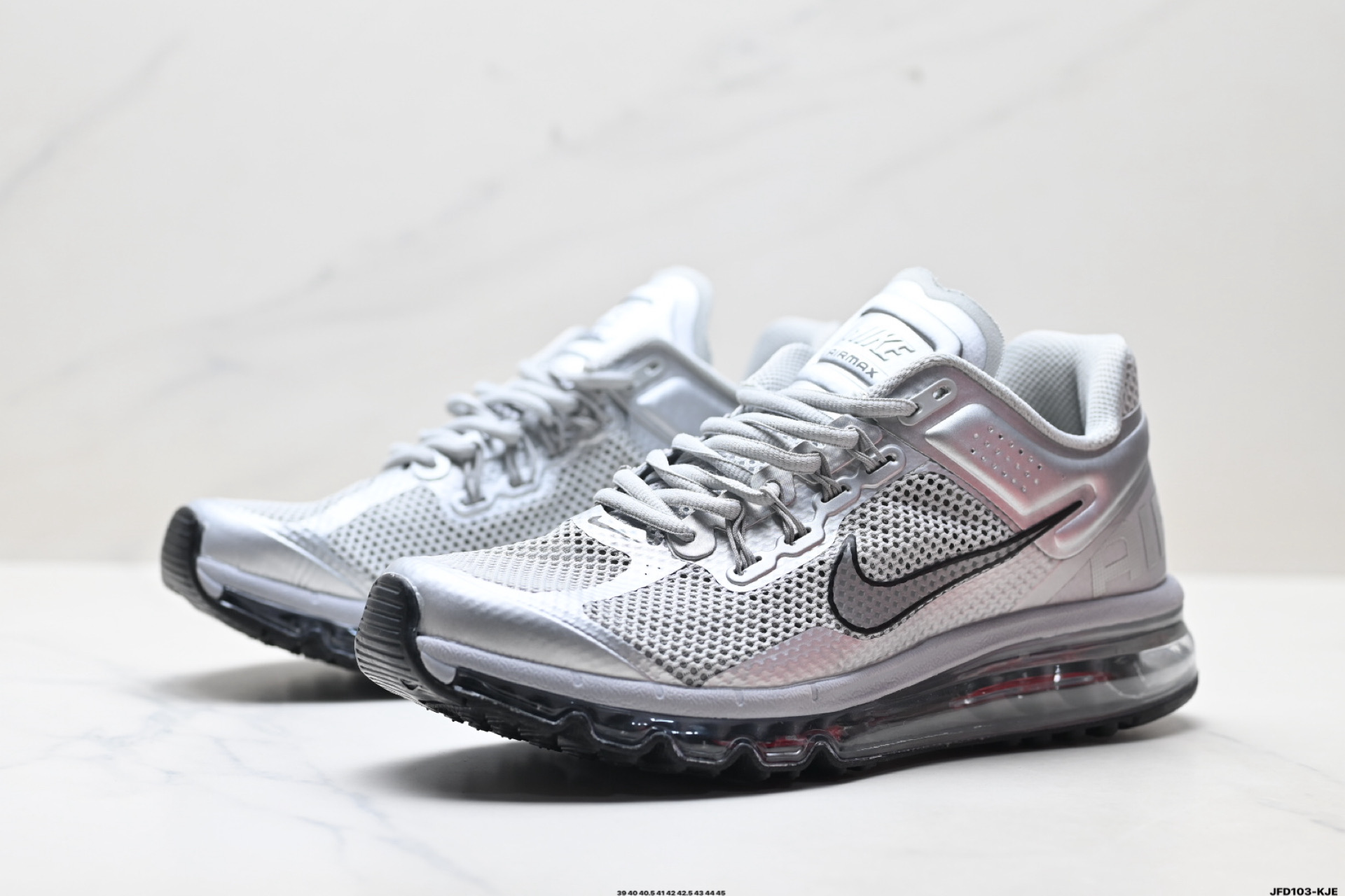 190 Nike Air Max 2013 耐克 轻便缓震 耐磨防滑 全掌气垫跑鞋 HQ3025-001