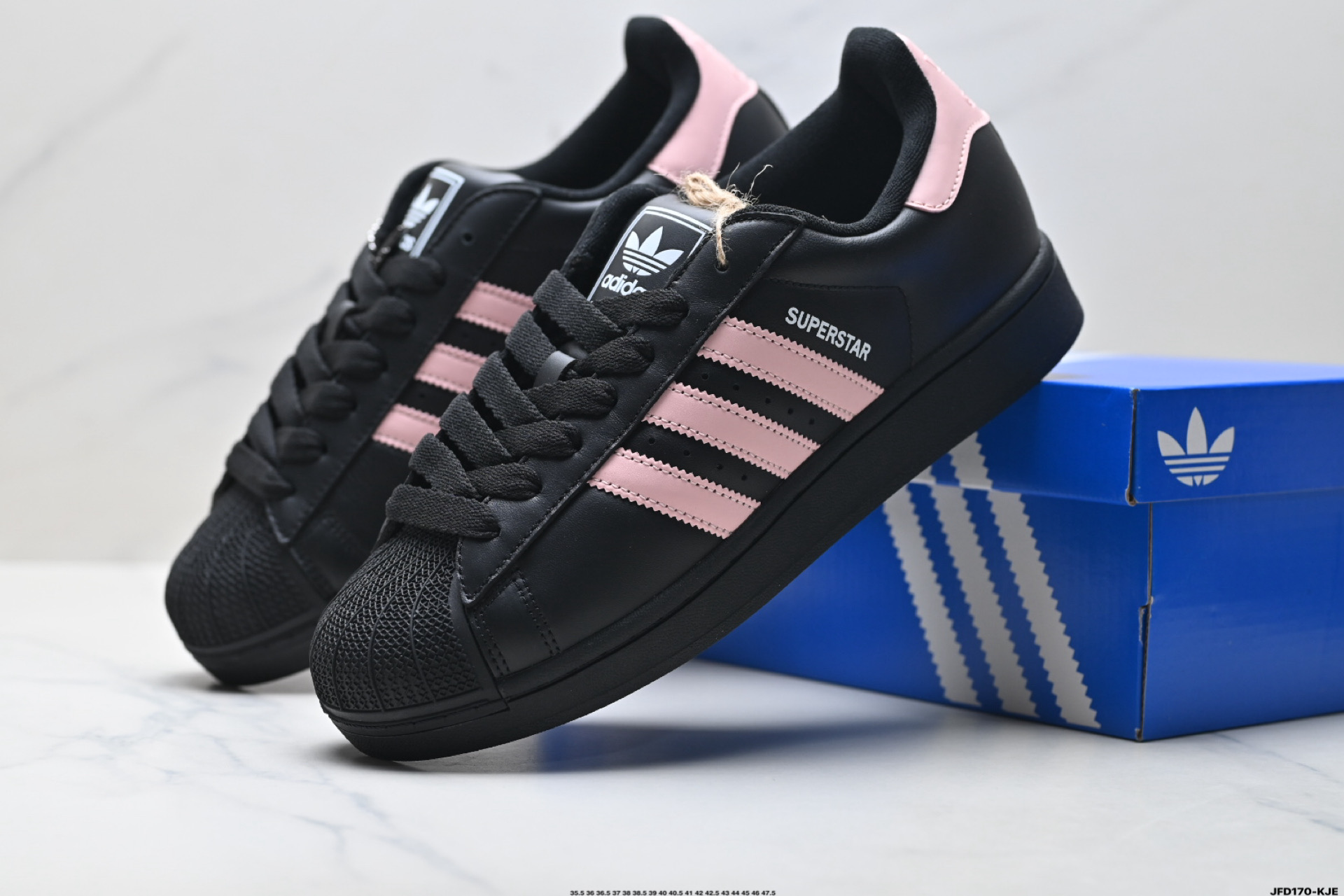 190 Adidas Originals Superstar贝壳头系列 阿迪达斯 低帮经典百搭休闲运动板鞋 JI0079
