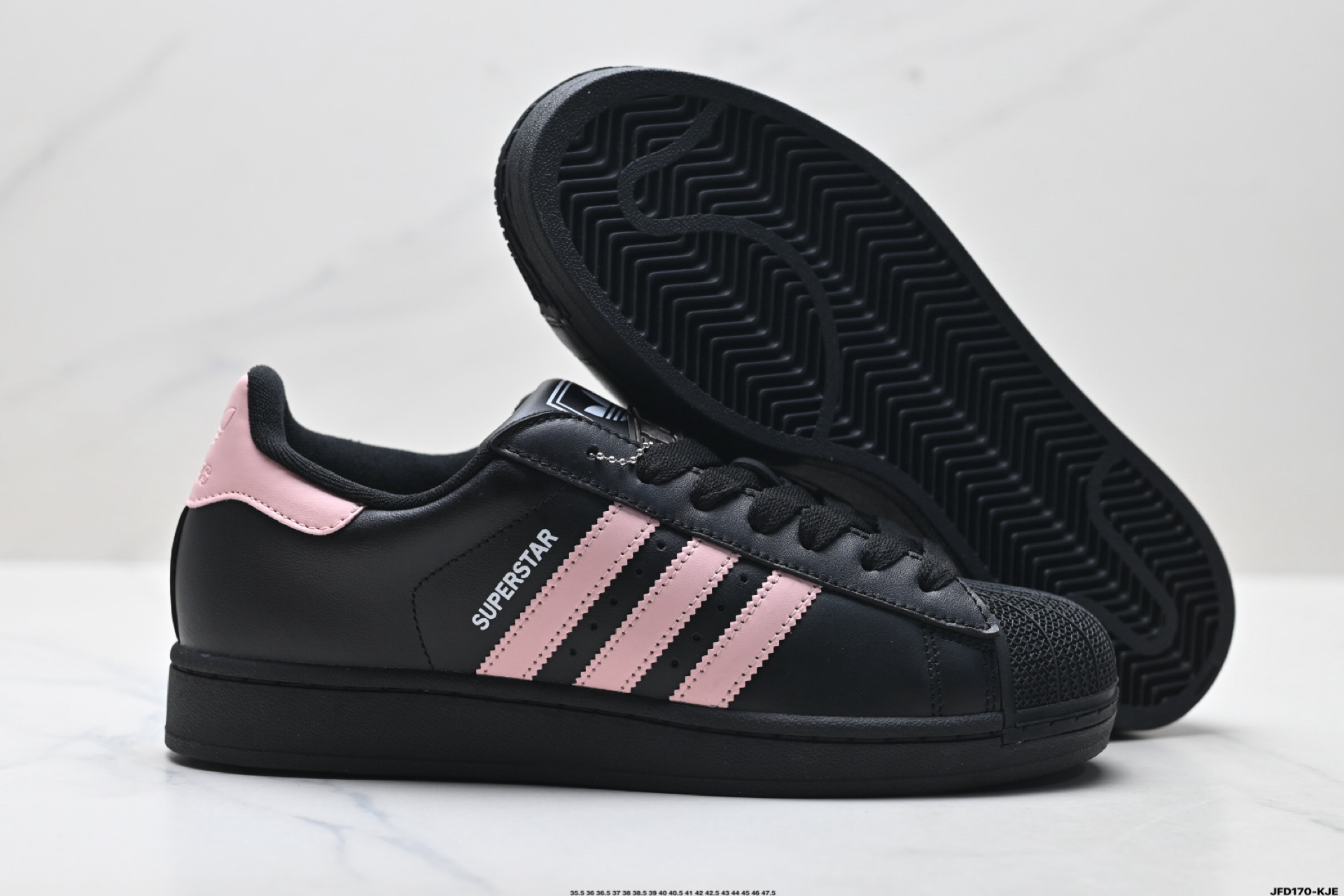 190 Adidas Originals Superstar贝壳头系列 阿迪达斯 低帮经典百搭休闲运动板鞋 JI0079