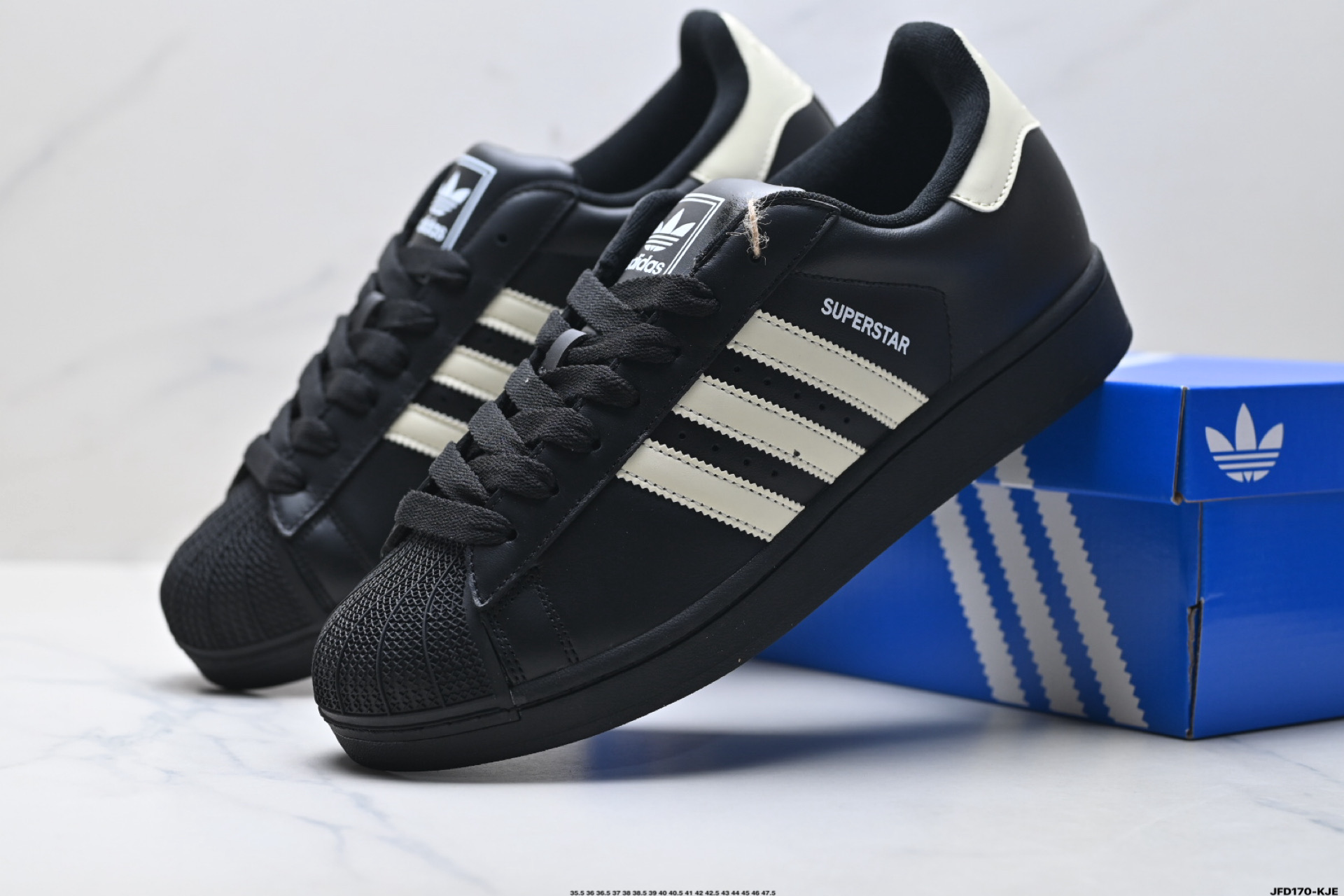 190 Adidas Originals Superstar贝壳头系列 阿迪达斯 低帮经典百搭休闲运动板鞋 JI0079