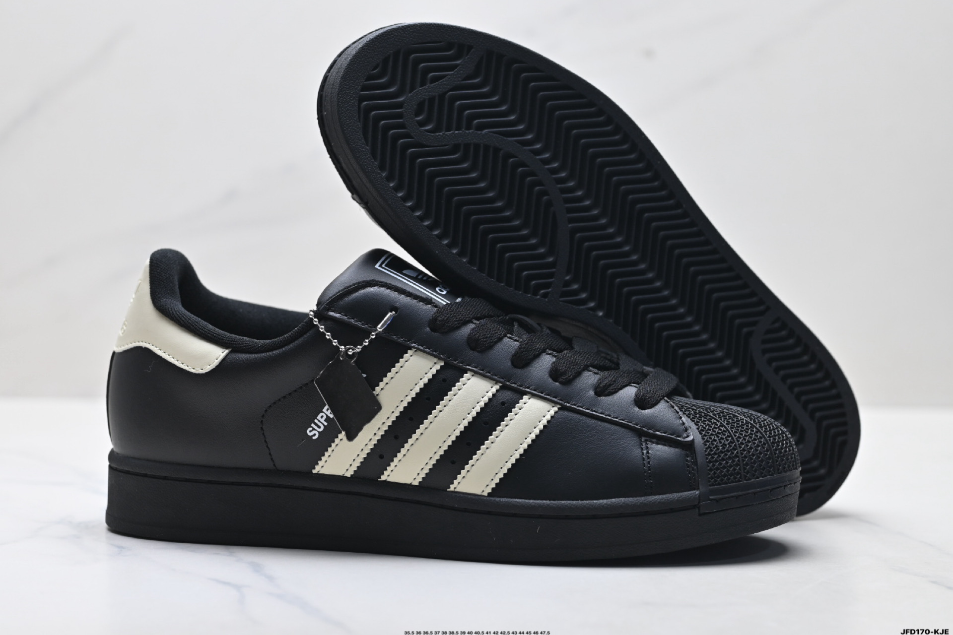 190 Adidas Originals Superstar贝壳头系列 阿迪达斯 低帮经典百搭休闲运动板鞋 JI0079