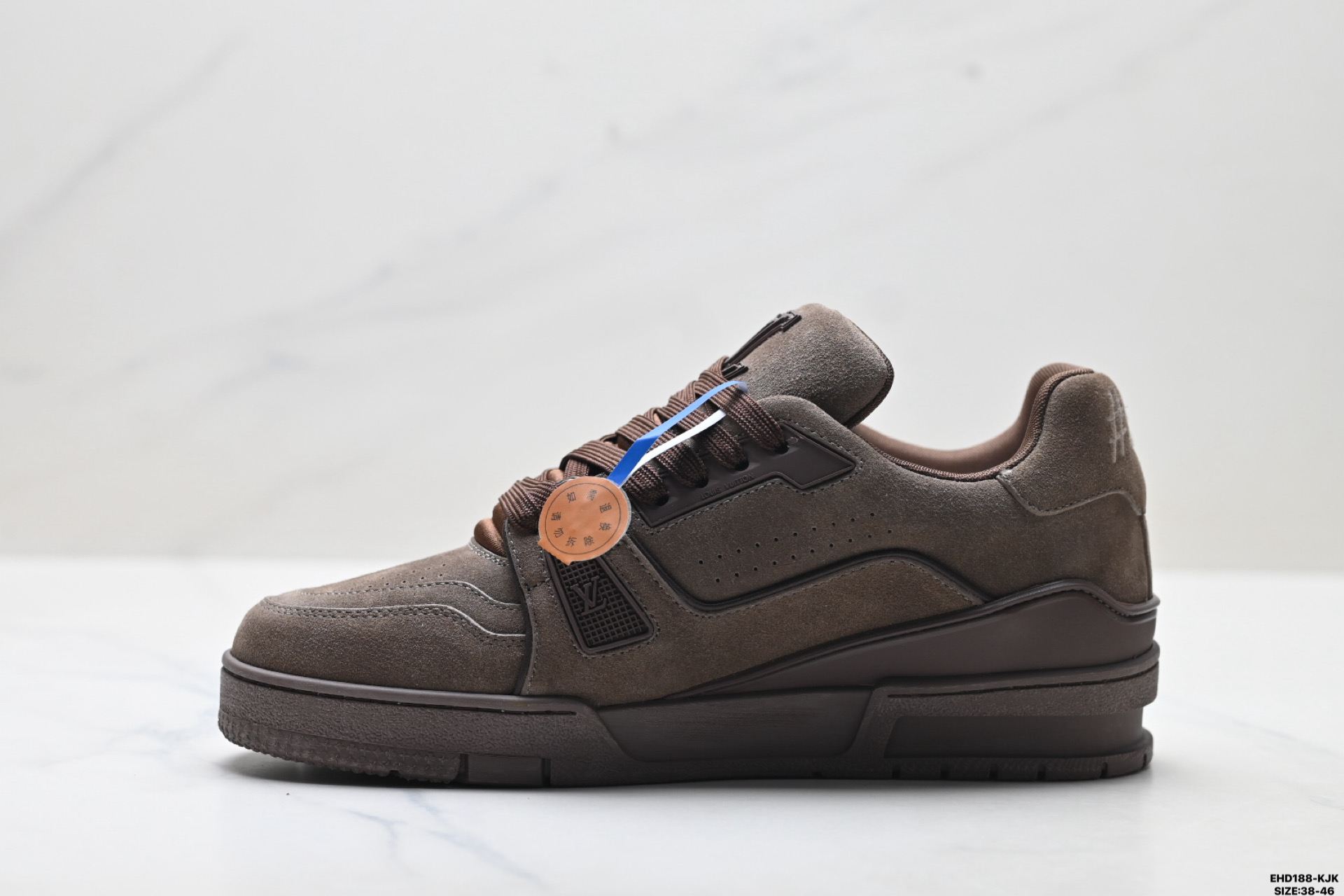 450 纯原Louis Vuitton Trainer Sneaker Low 路易威登 高奢休闲运动文化百搭板鞋