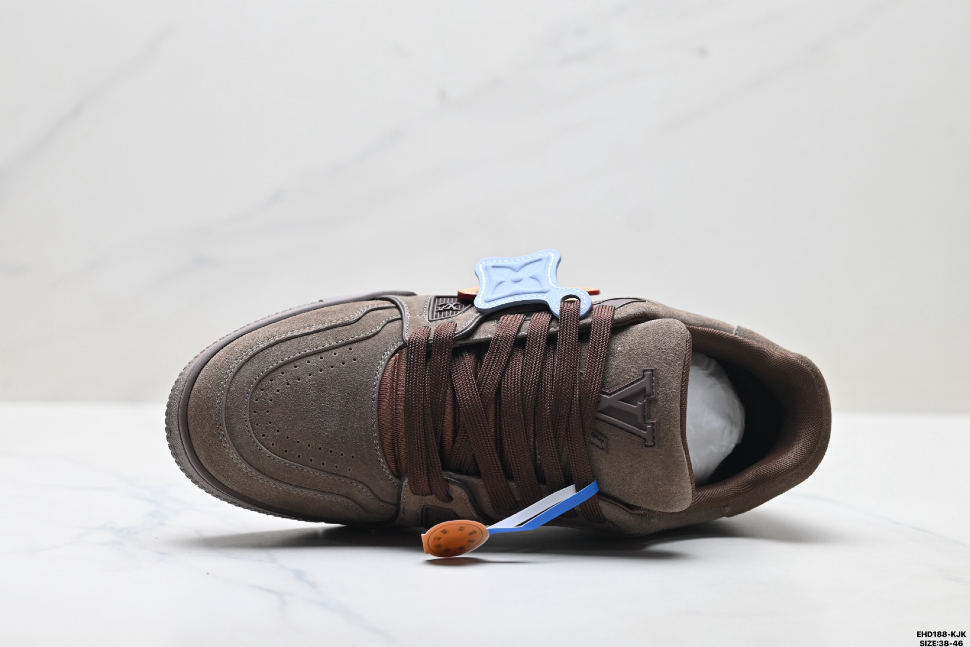 450 纯原Louis Vuitton Trainer Sneaker Low 路易威登 高奢休闲运动文化百搭板鞋