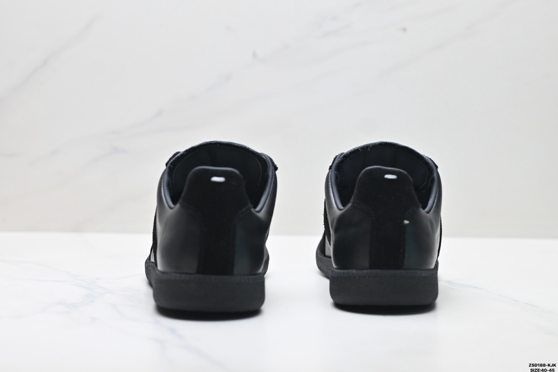 340 纯原Maison Margiela 梅森马吉拉 Replica Wedge 小牛皮圆头系带 低帮板鞋 S57WS0236