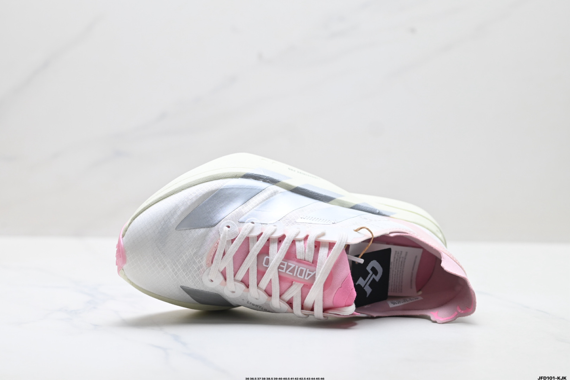 190 Adidas Adizero Adios Pro 4 M马拉松飞线贾卡轻质透气休闲运动跑步鞋 JQ4445