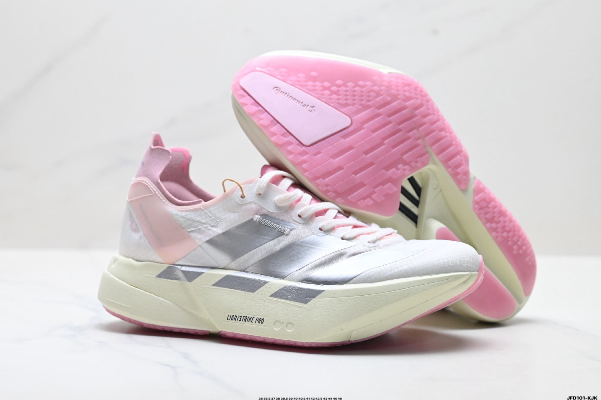 190 Adidas Adizero Adios Pro 4 M马拉松飞线贾卡轻质透气休闲运动跑步鞋 JQ4445