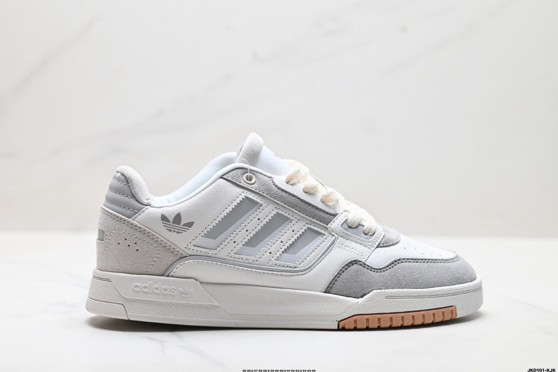 180 Adidas Originals Drop Step 42 Low 2 阿迪达斯 皮革系带 防滑耐磨 低帮板鞋 IG4335