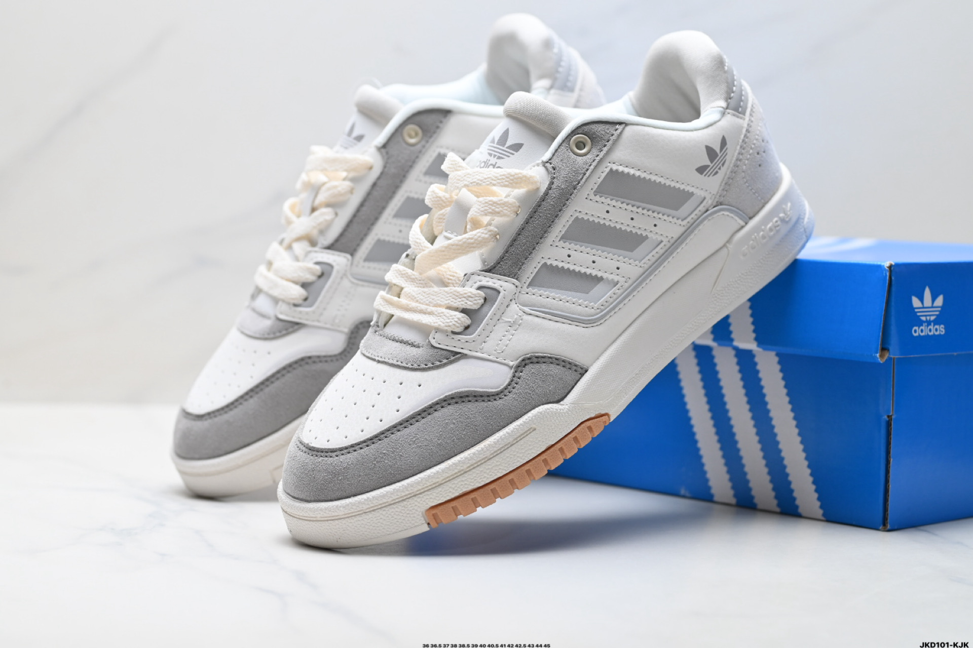 180 Adidas Originals Drop Step 42 Low 2 阿迪达斯 皮革系带 防滑耐磨 低帮板鞋 IG4335