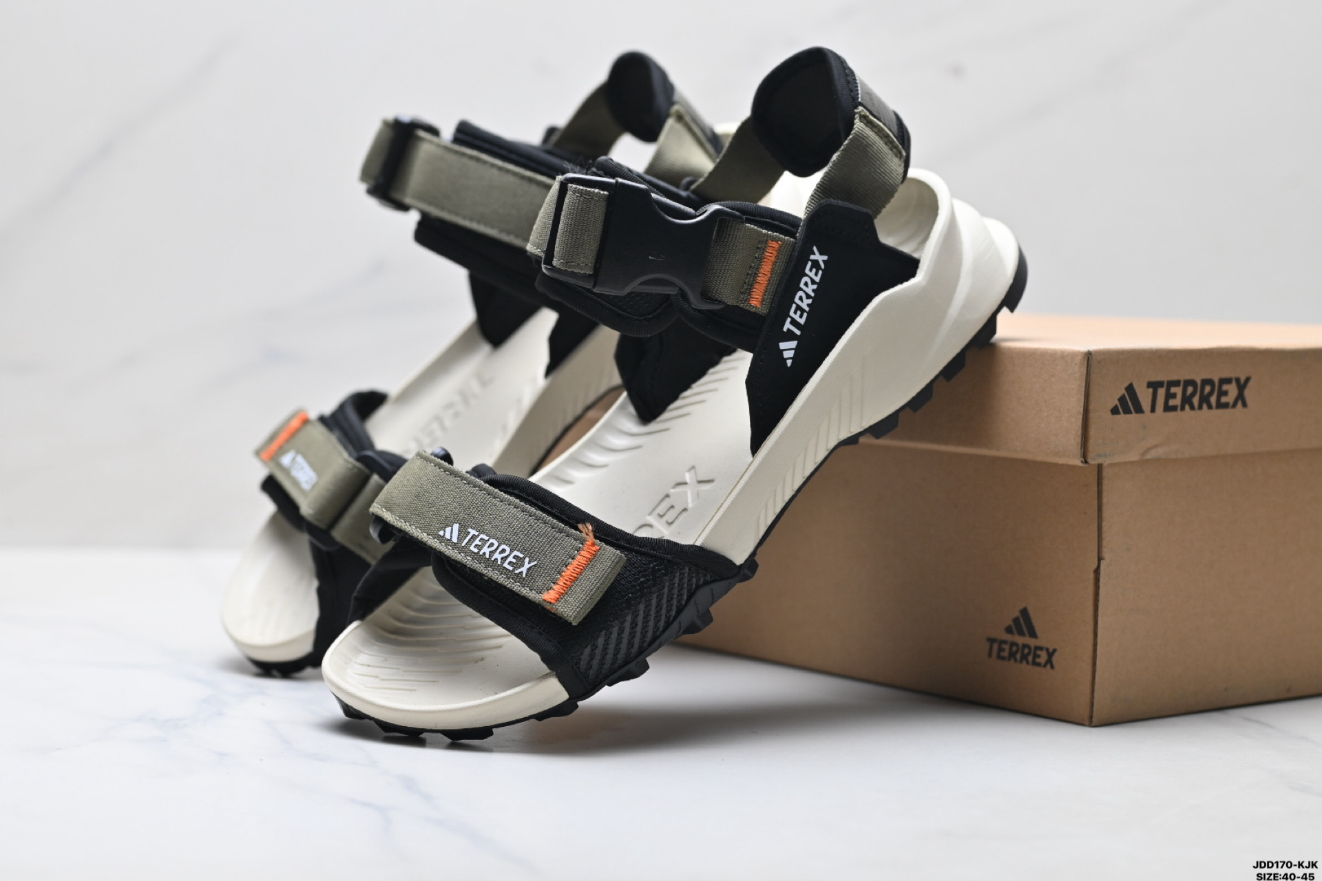 140 Adidas Terrex Hydroterra Slide 阿迪达斯 舒适百搭 防滑拖鞋 IG6565
