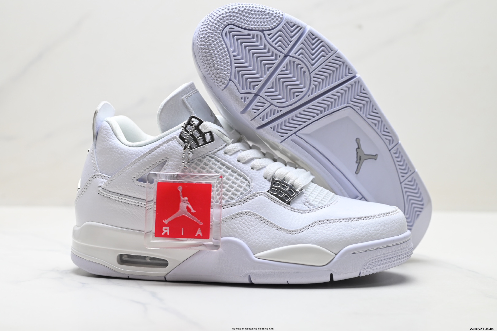 260 Nike Air Jordan 4 Retro 耐克迈克尔·乔丹AJ4代中帮复古休闲运动文化篮球鞋 308497-100