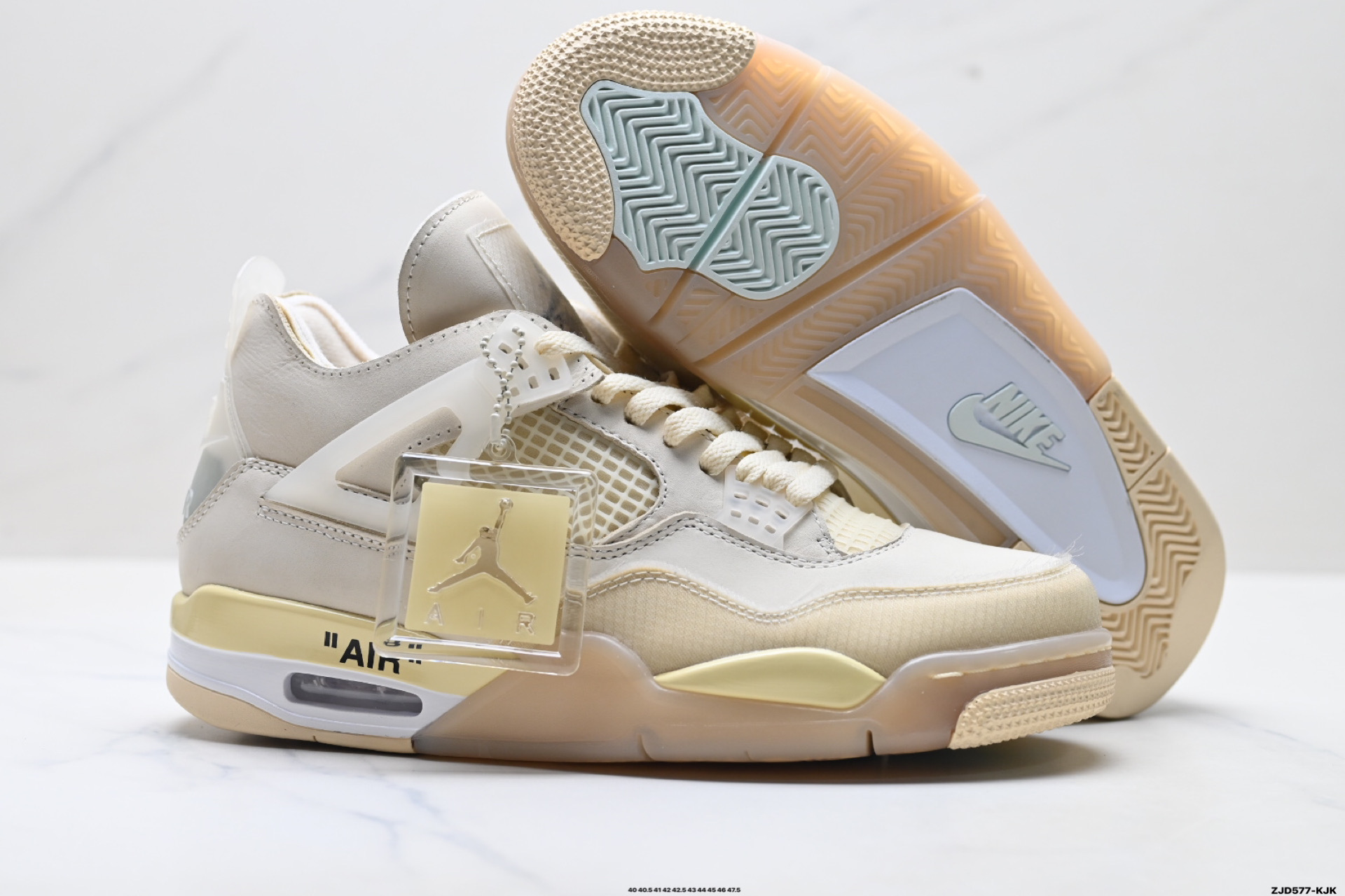 260 Nike Air Jordan 4 Retro 耐克迈克尔·乔丹AJ4代中帮复古休闲运动文化篮球鞋 308497-100