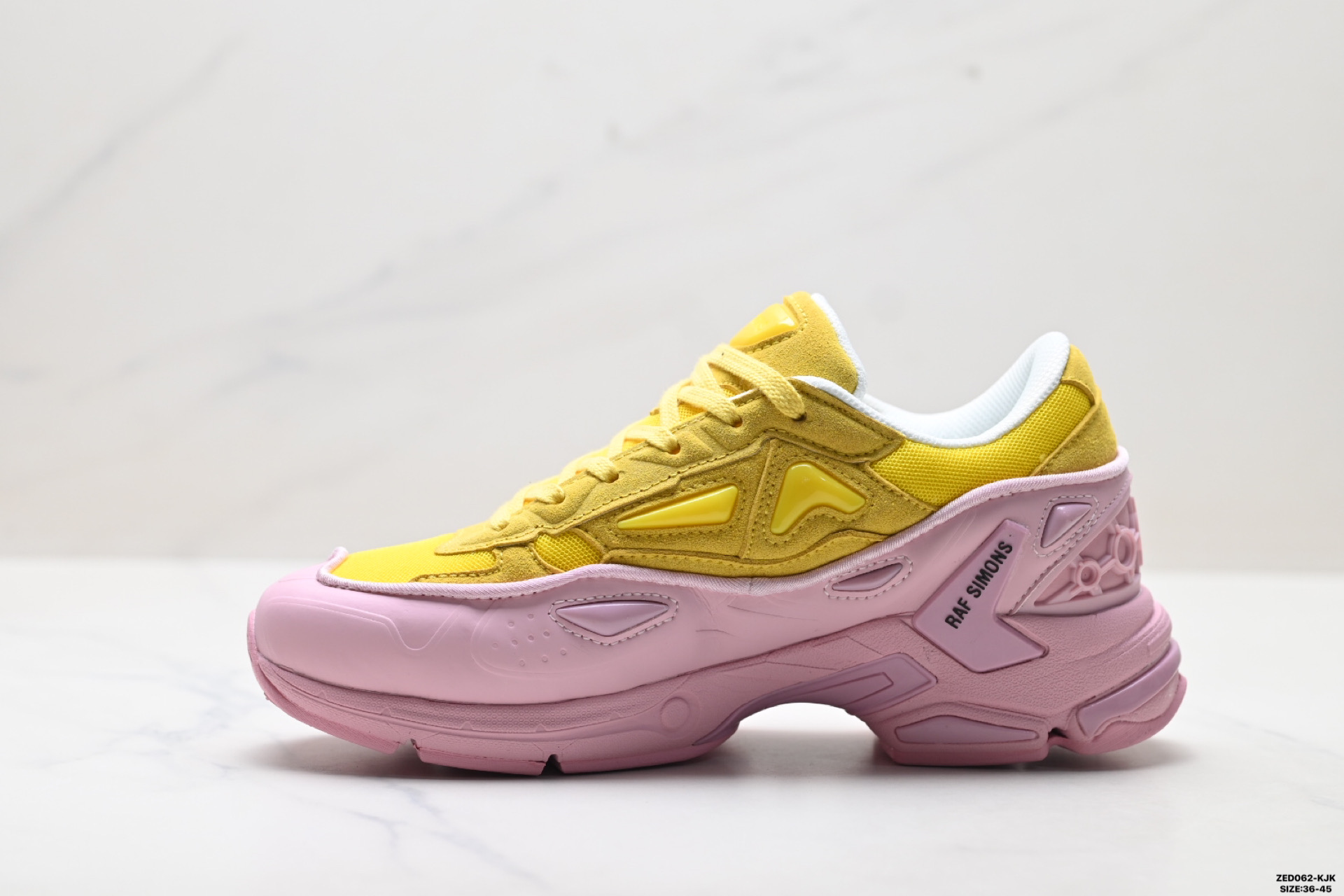 280 RAF SIMONS CYLON-21 潮流运动 织物皮革 圆头系带 低帮休闲鞋 HR830001S-L370