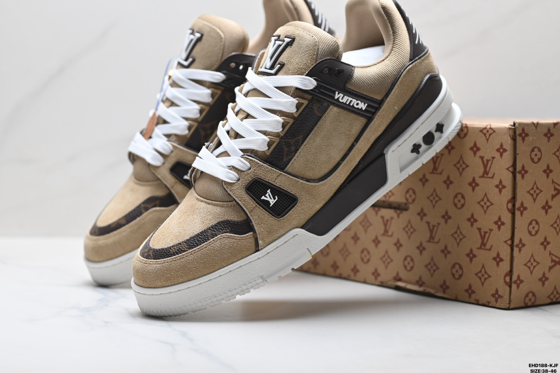 450 纯原Louis Vuitton Trainer Sneaker Low 路易威登 高奢休闲运动文化百搭板鞋-Chinese UA Cheap High Quatity Brand Clothes Bags handbags Sneakers wholesale wholesaler seller from China Factory suppliers Fashion Clothing Shoes best Quality Beautiful Price 450 纯原Louis Vuitton Trainer Sneaker Low 路易威登 高奢休闲运动文化百搭板鞋