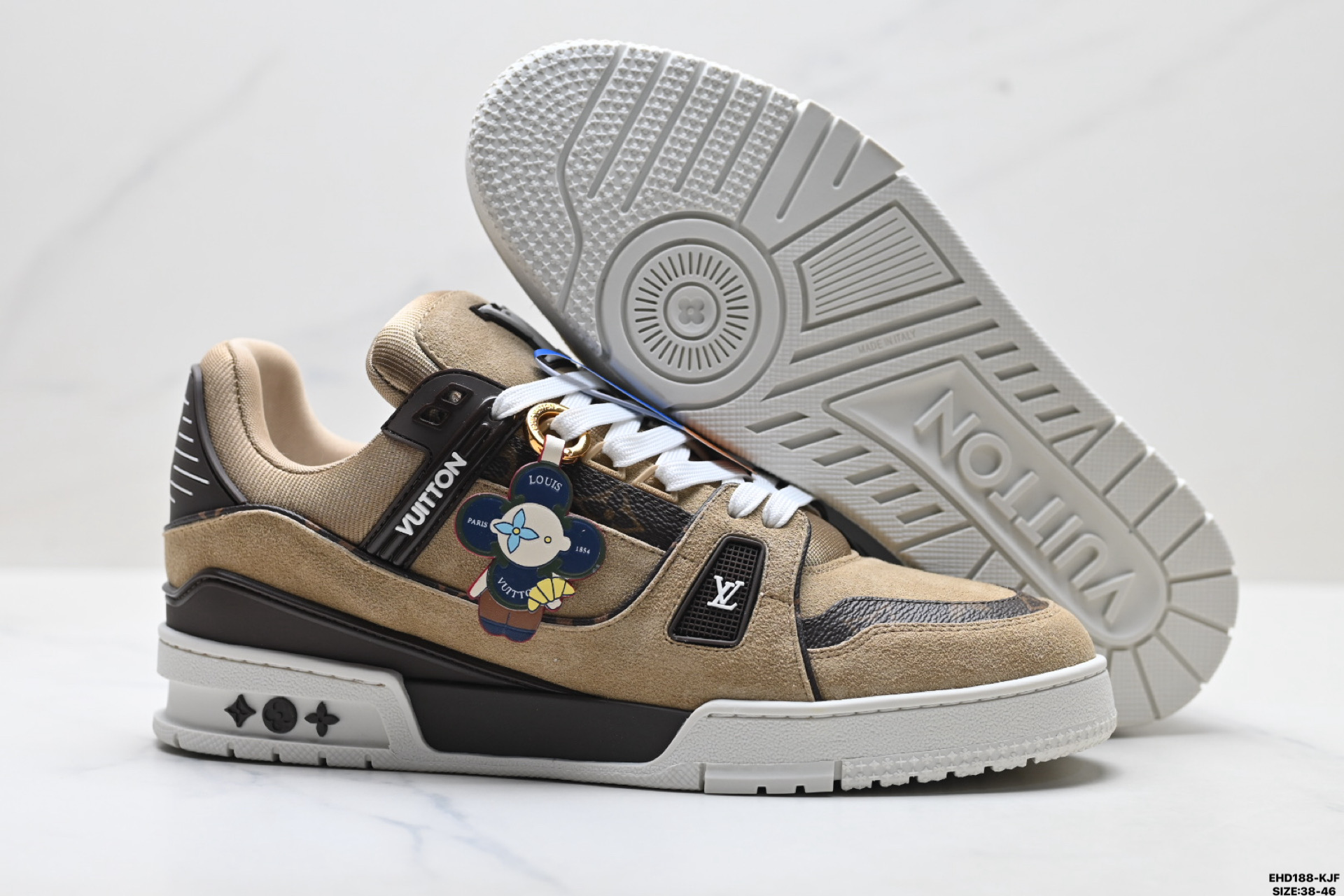 450 纯原Louis Vuitton Trainer Sneaker Low 路易威登 高奢休闲运动文化百搭板鞋-Chinese UA Cheap High Quatity Brand Clothes Bags handbags Sneakers wholesale wholesaler seller from China Factory suppliers Fashion Clothing Shoes best Quality Beautiful Price 450 纯原Louis Vuitton Trainer Sneaker Low 路易威登 高奢休闲运动文化百搭板鞋