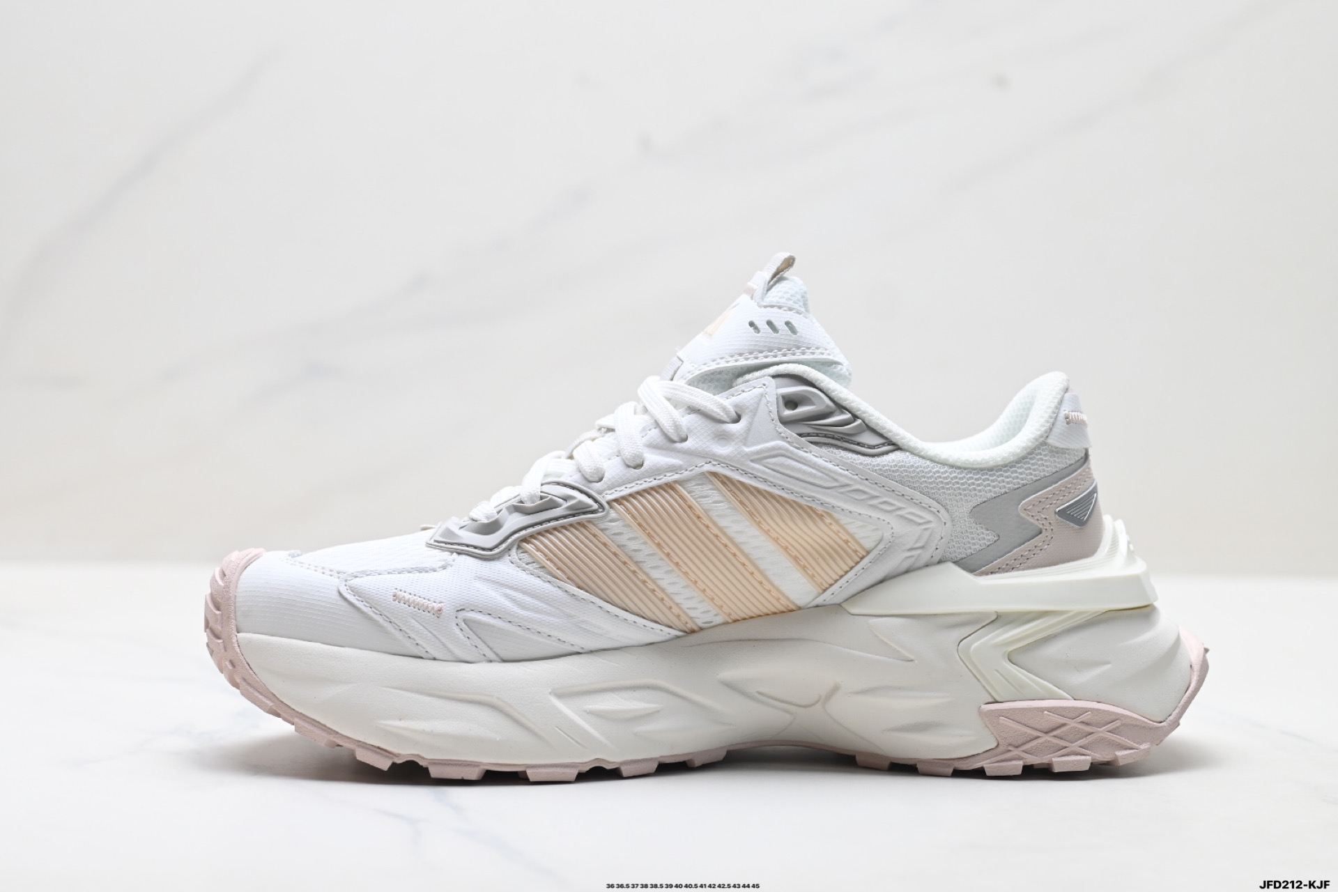 190 Adidas XLG STOEDGE阿迪达斯 舒适 防滑 老爹鞋 鞋面由轻薄透气的网布制成 KI1855