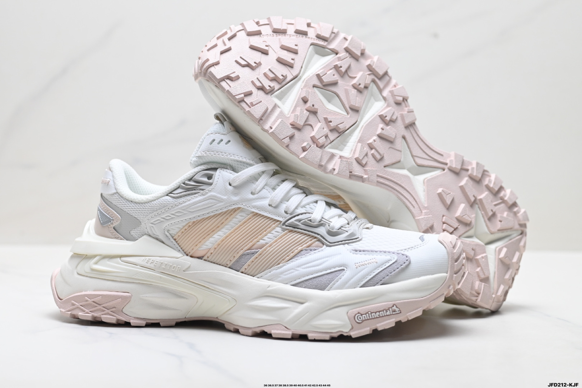 190 Adidas XLG STOEDGE阿迪达斯 舒适 防滑 老爹鞋 鞋面由轻薄透气的网布制成 KI1855