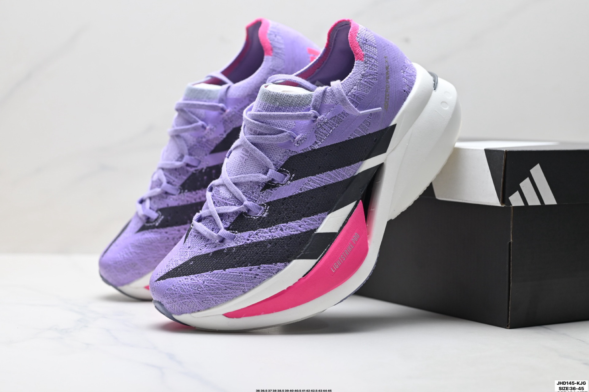210 Adidas Adizero Prime X 3.0 Strung箱根系列 专业竞训 碳板碳柱 阿迪达斯 经典马拉松跑步鞋 KJ6946